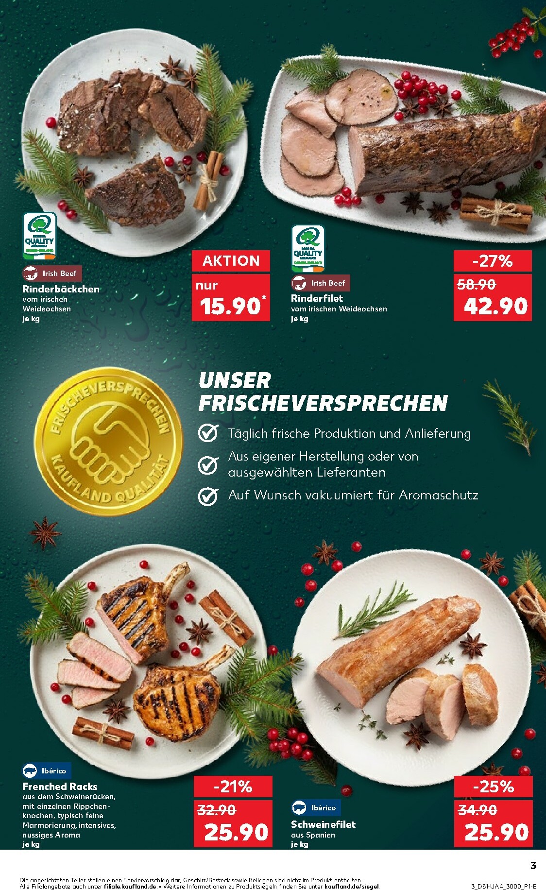 kaufland - Kaufland - Das Beste zum Weihnachtsfest-Prospekt gültig vom 18.12. bis 24.12. - page: 3