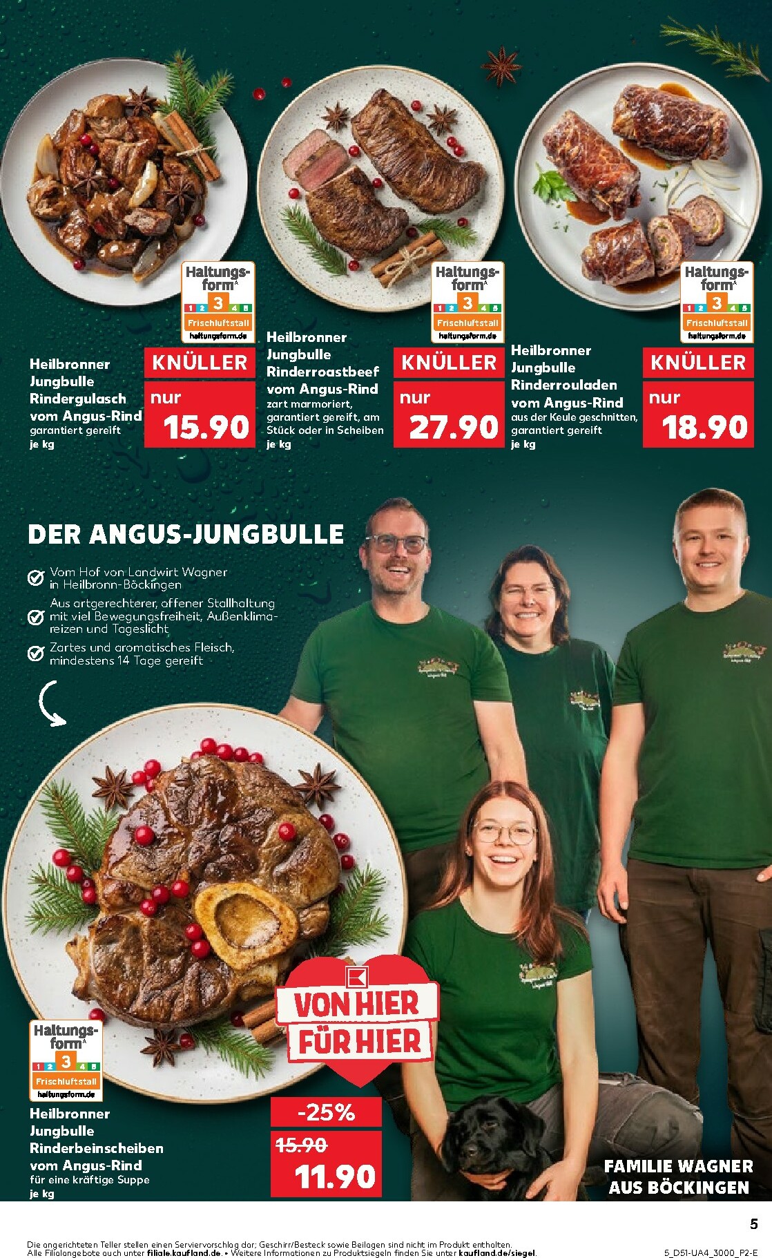 kaufland - Kaufland - Das Beste zum Weihnachtsfest-Prospekt gültig vom 18.12. bis 24.12. - page: 5