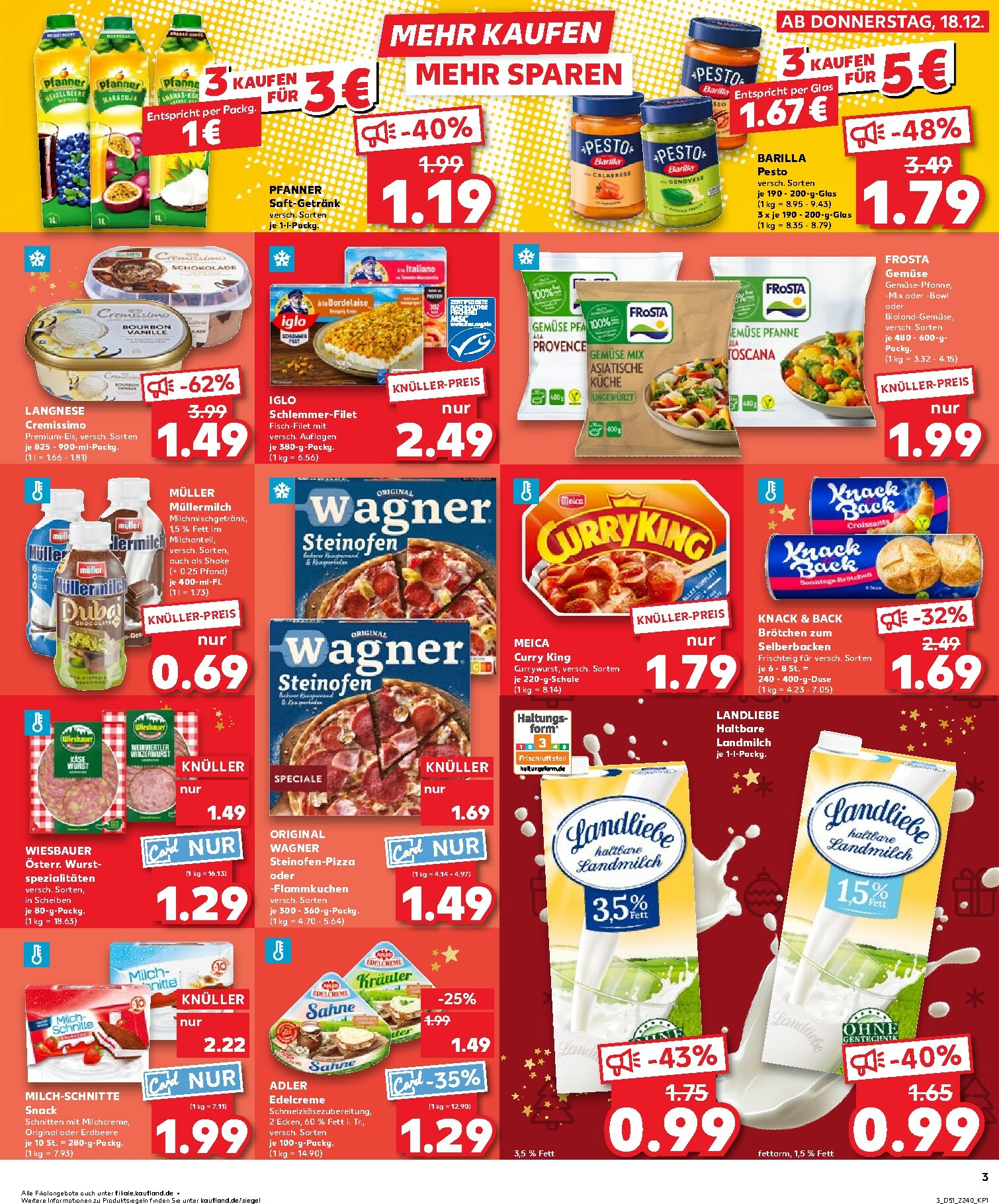 kaufland - Kaufland-Prospekt gültig vom 18.12. bis 24.12. - page: 3