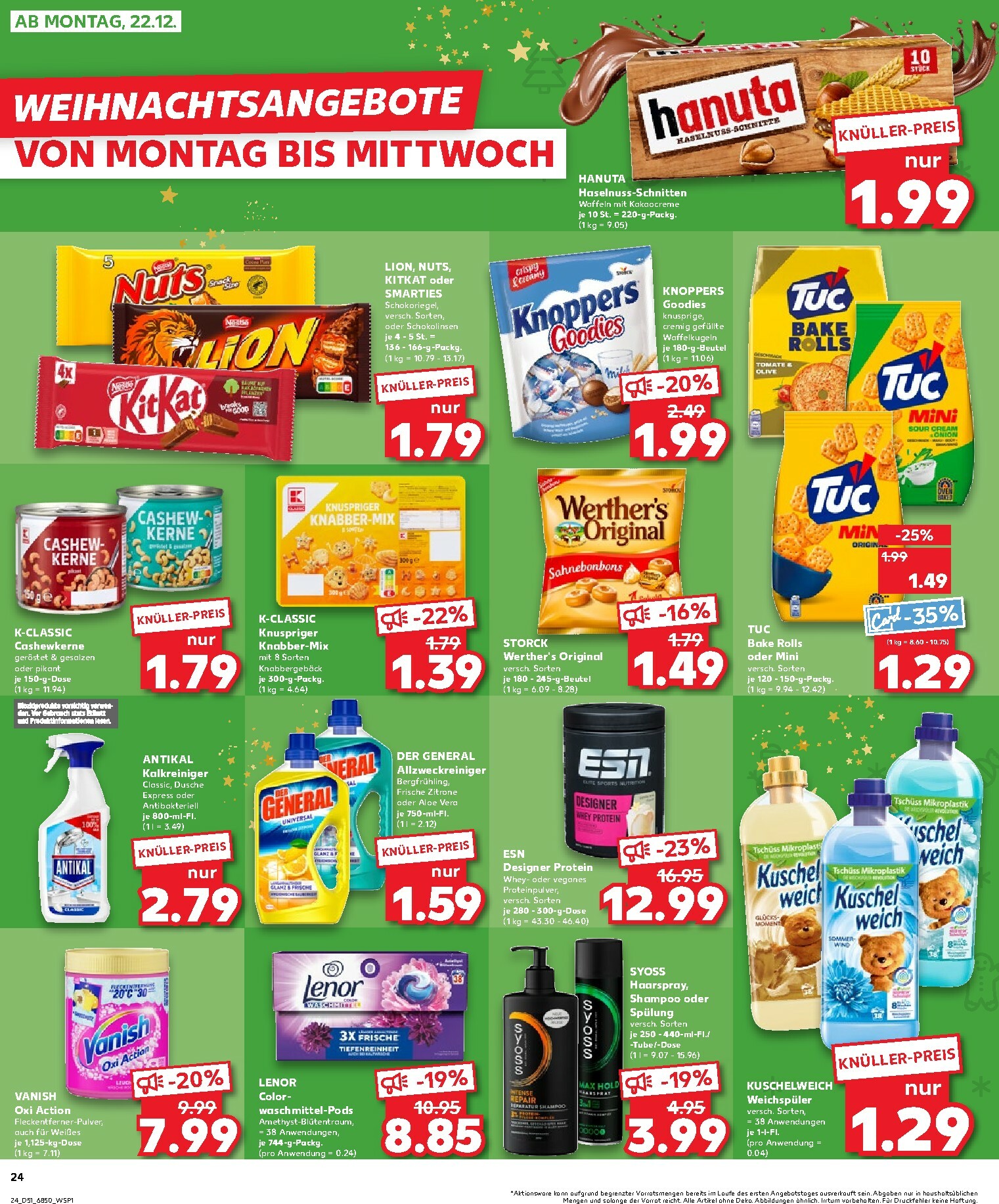 kaufland - Kaufland-Prospekt gültig vom 18.12. bis 24.12. - page: 24