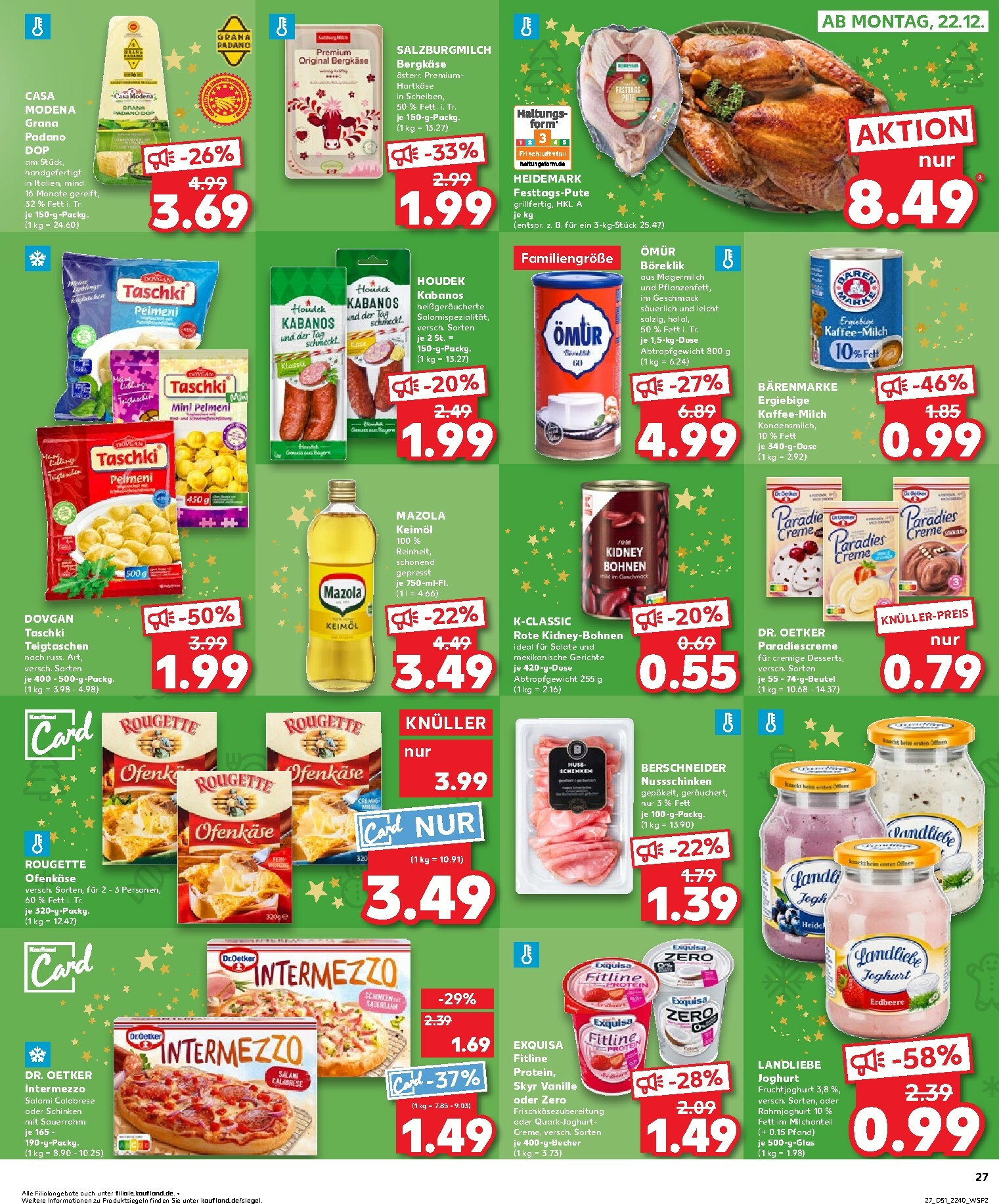 kaufland - Kaufland-Prospekt gültig vom 18.12. bis 24.12. - page: 27
