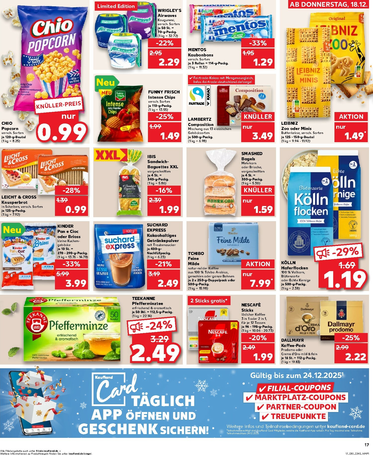 kaufland - Kaufland-Prospekt gültig vom 18.12. bis 24.12. - page: 17