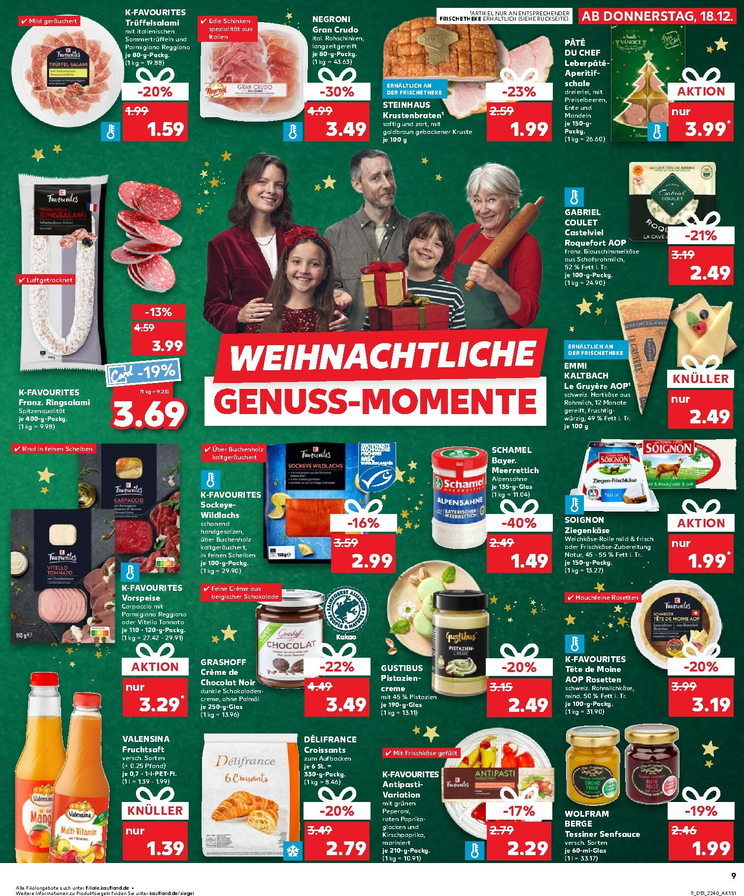 kaufland - Kaufland-Prospekt gültig vom 18.12. bis 24.12. - page: 9