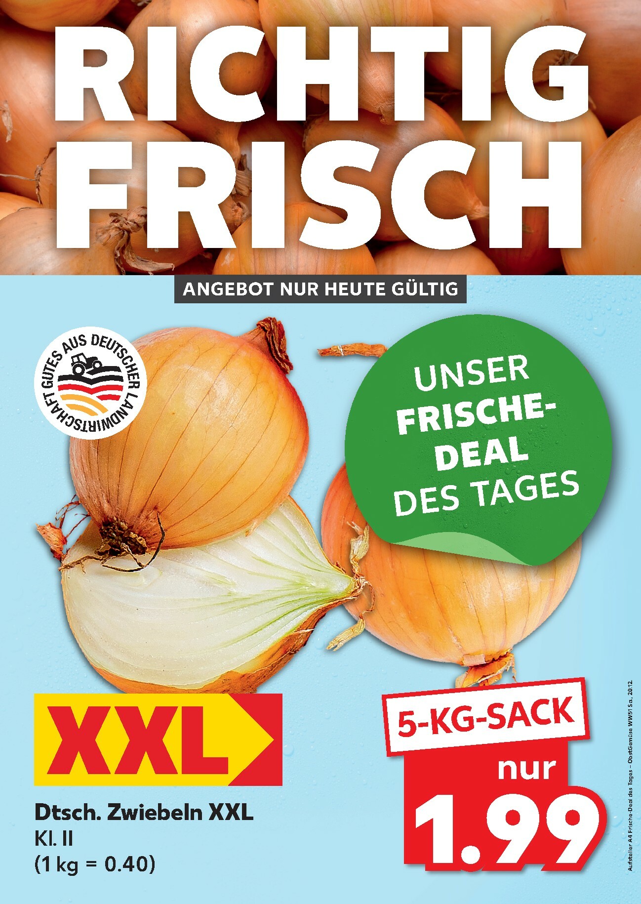 kaufland - Kaufland - Richtig Frisch-Prospekt gültig vom 20.12. bis 20.12.
