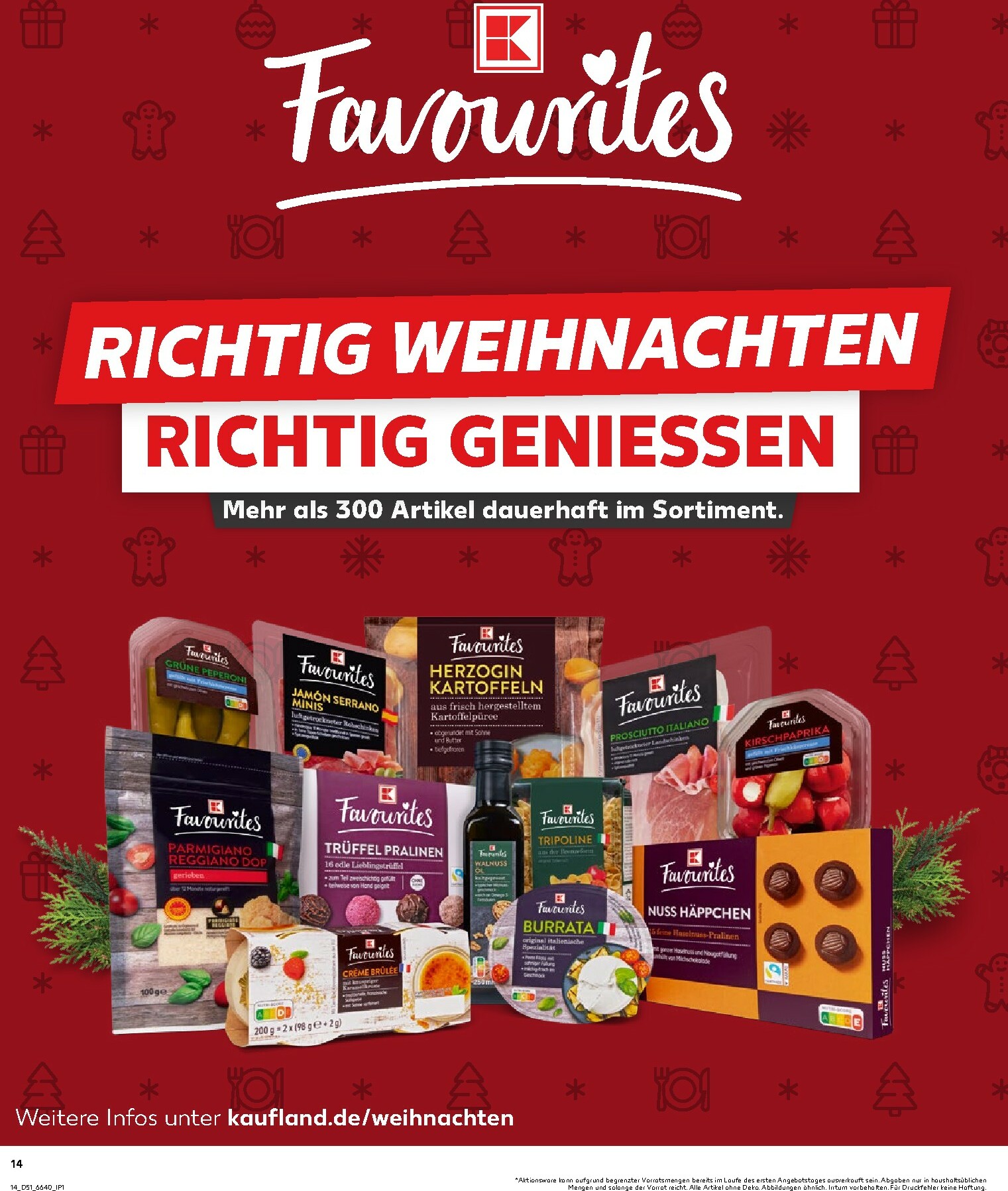 kaufland - Kaufland - Wochenstart-Prospekt gültig vom 22.12. bis 24.12. - page: 14