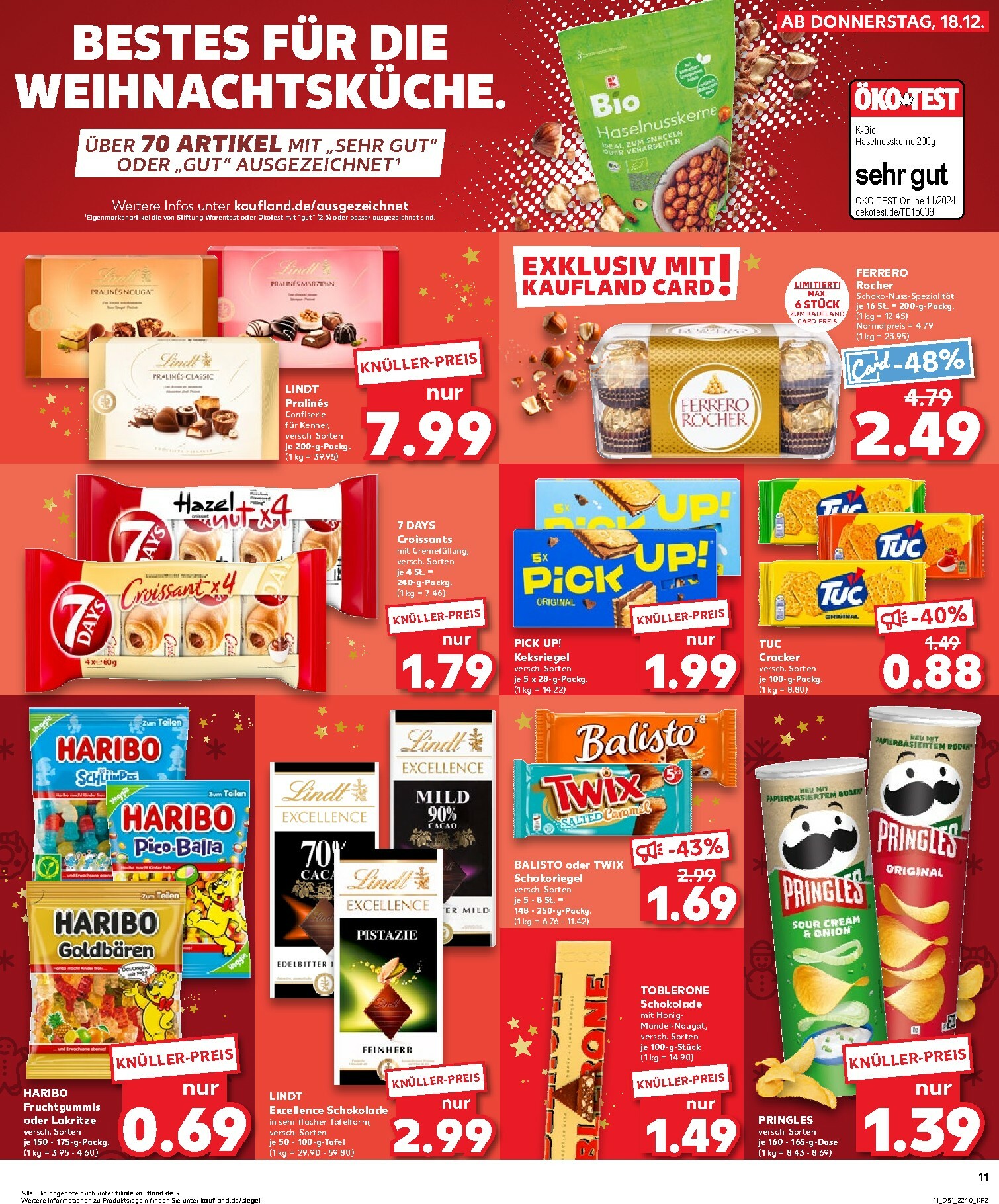 kaufland - Kaufland - Wochenstart-Prospekt gültig vom 22.12. bis 24.12. - page: 11