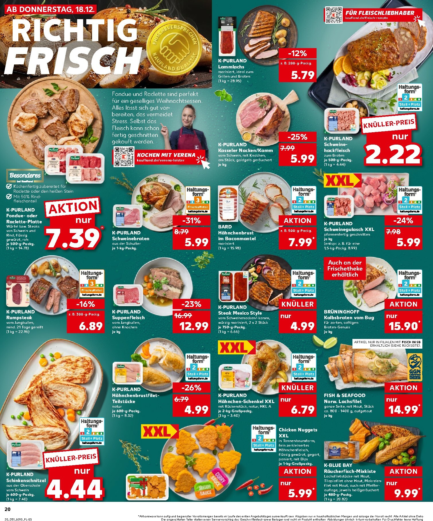 kaufland - Kaufland - Wochenstart-Prospekt gültig vom 22.12. bis 24.12. - page: 20