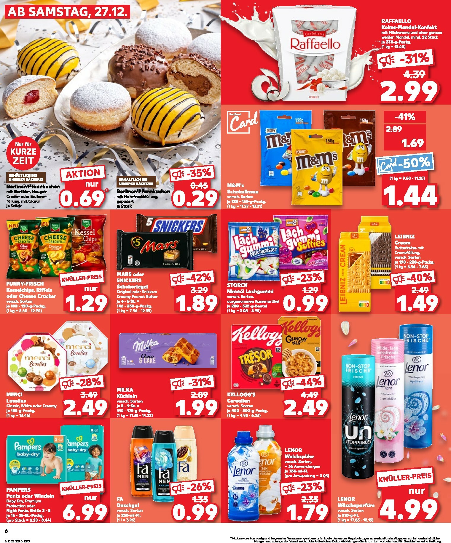 kaufland - Kaufland-Prospekt gültig vom 27.12. bis 31.12. - page: 6