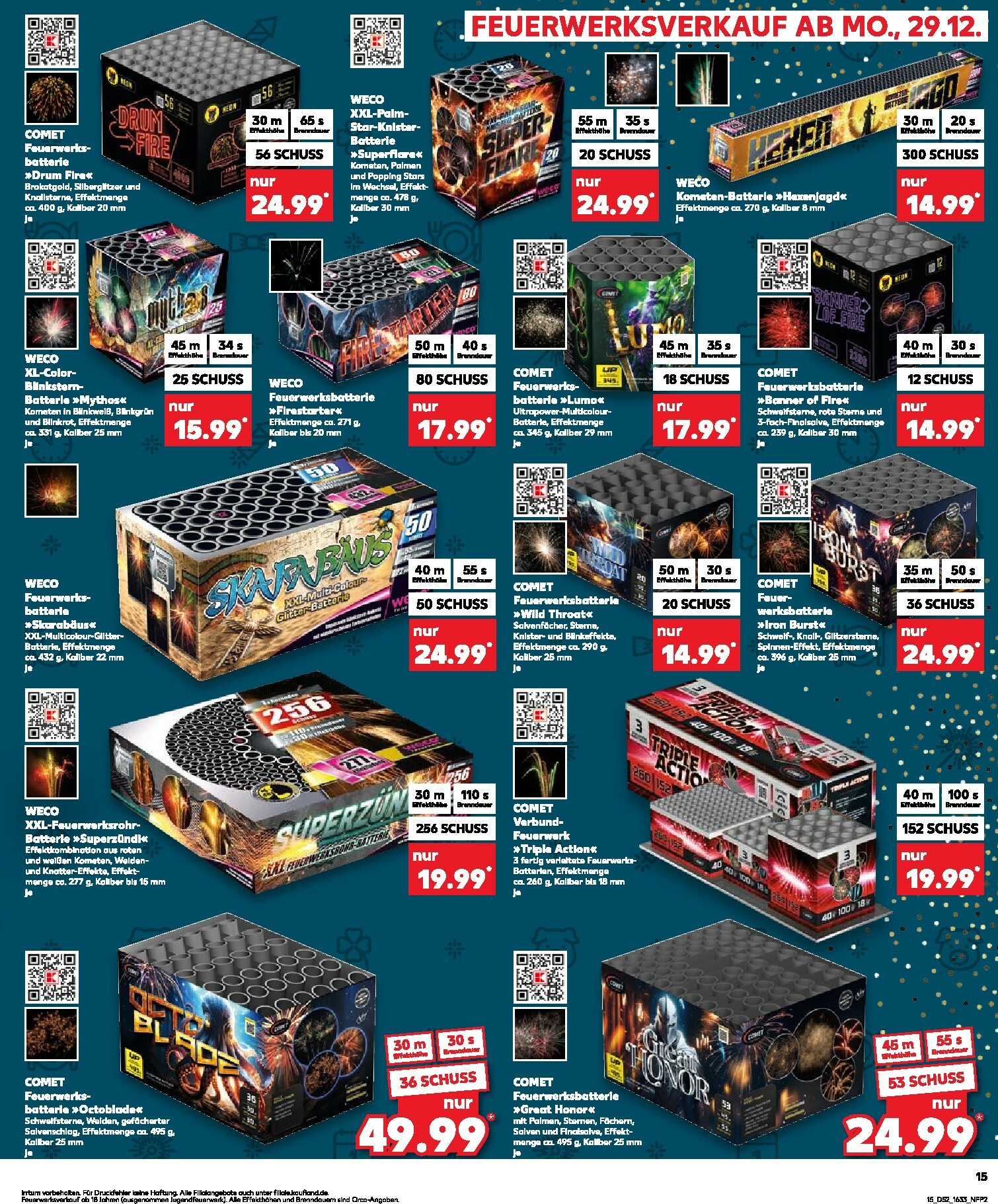 kaufland - Kaufland-Prospekt gültig vom 27.12. bis 31.12. - page: 15