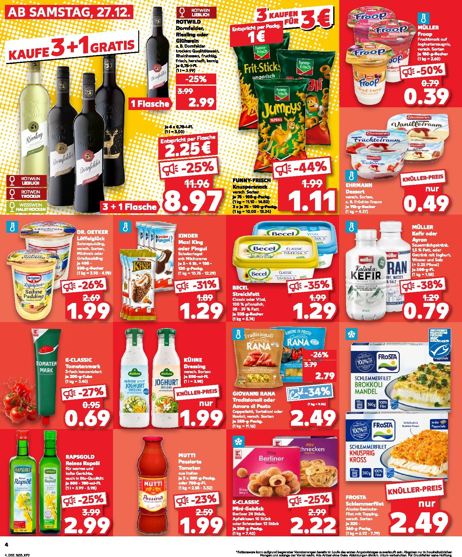 kaufland - Kaufland-Prospekt gültig vom 27.12. bis 31.12. - page: 4