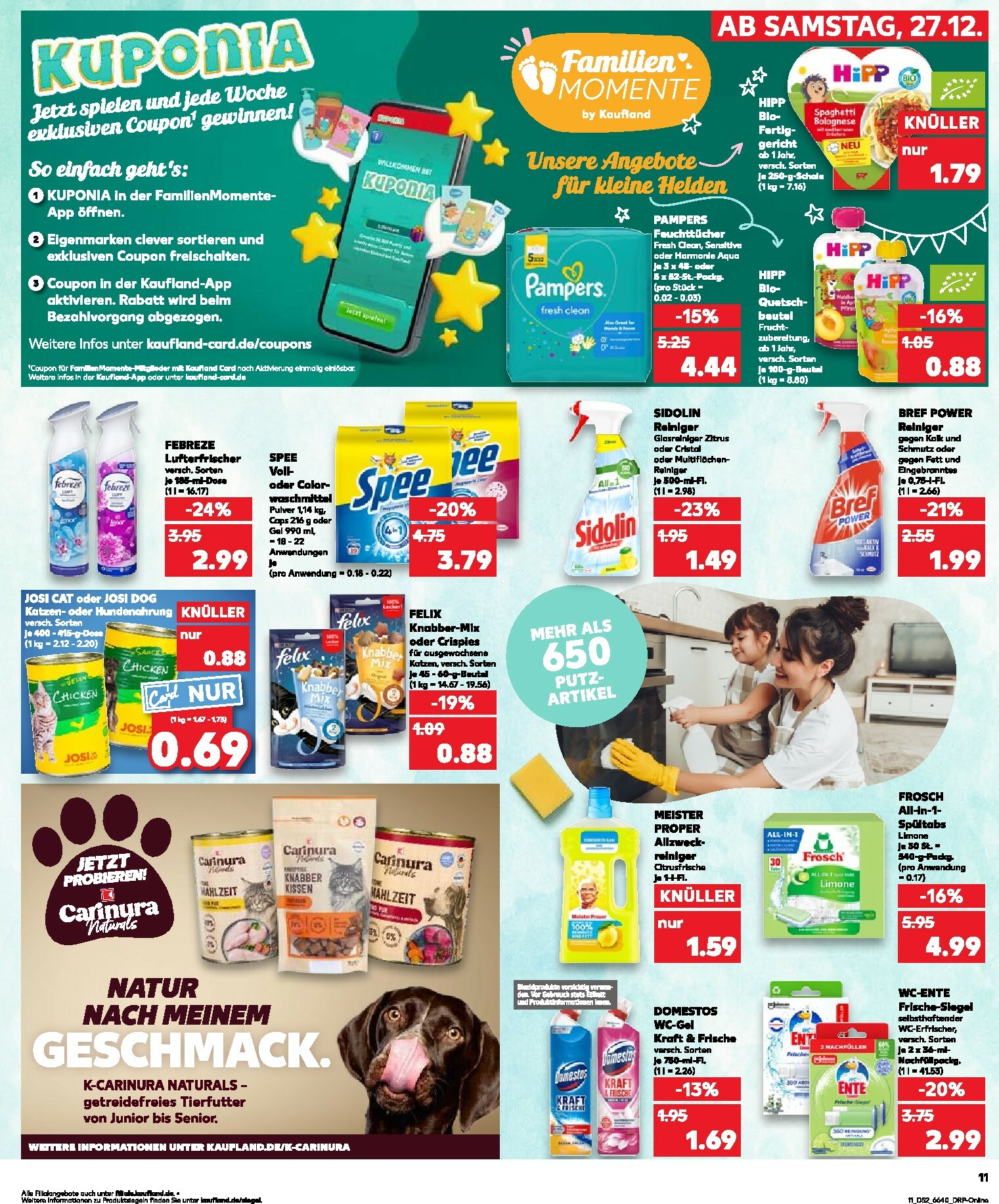 kaufland - Kaufland-Prospekt gültig vom 27.12. bis 31.12. - page: 11
