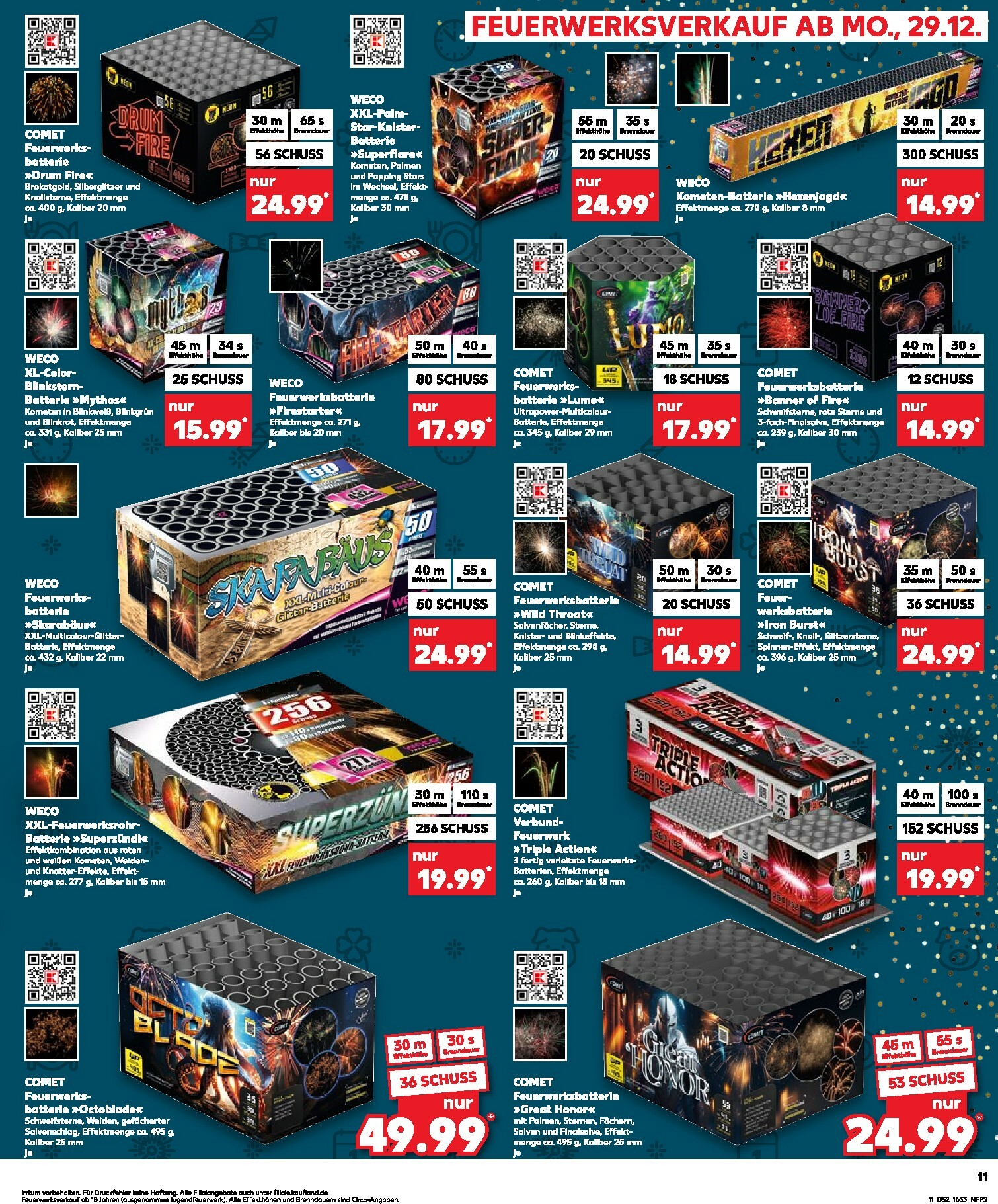 kaufland - Kaufland - Wochenstart-Prospekt gültig vom 29.12. bis 31.12. - page: 11