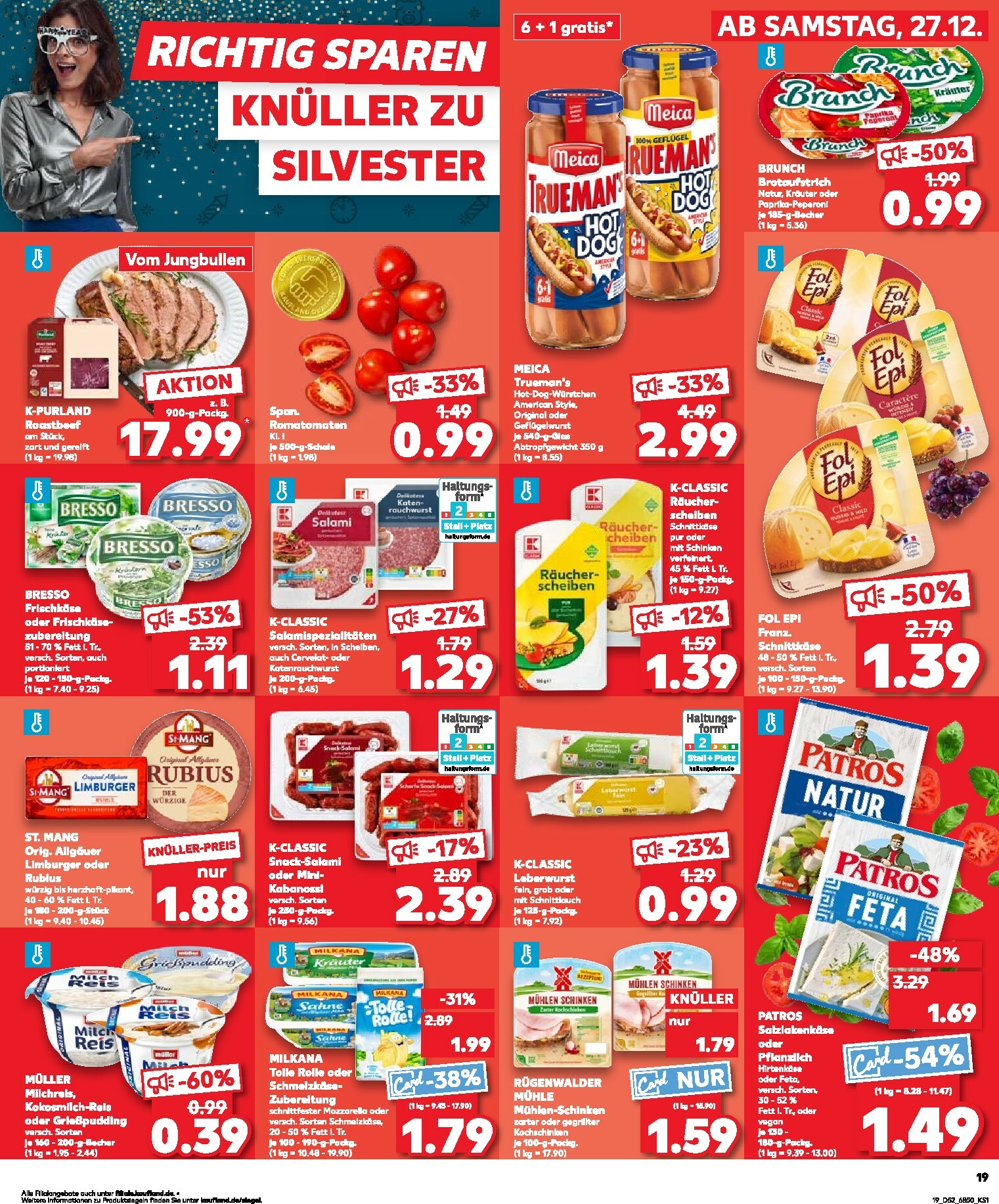 kaufland - Kaufland - Wochenstart-Prospekt gültig vom 29.12. bis 31.12. - page: 19