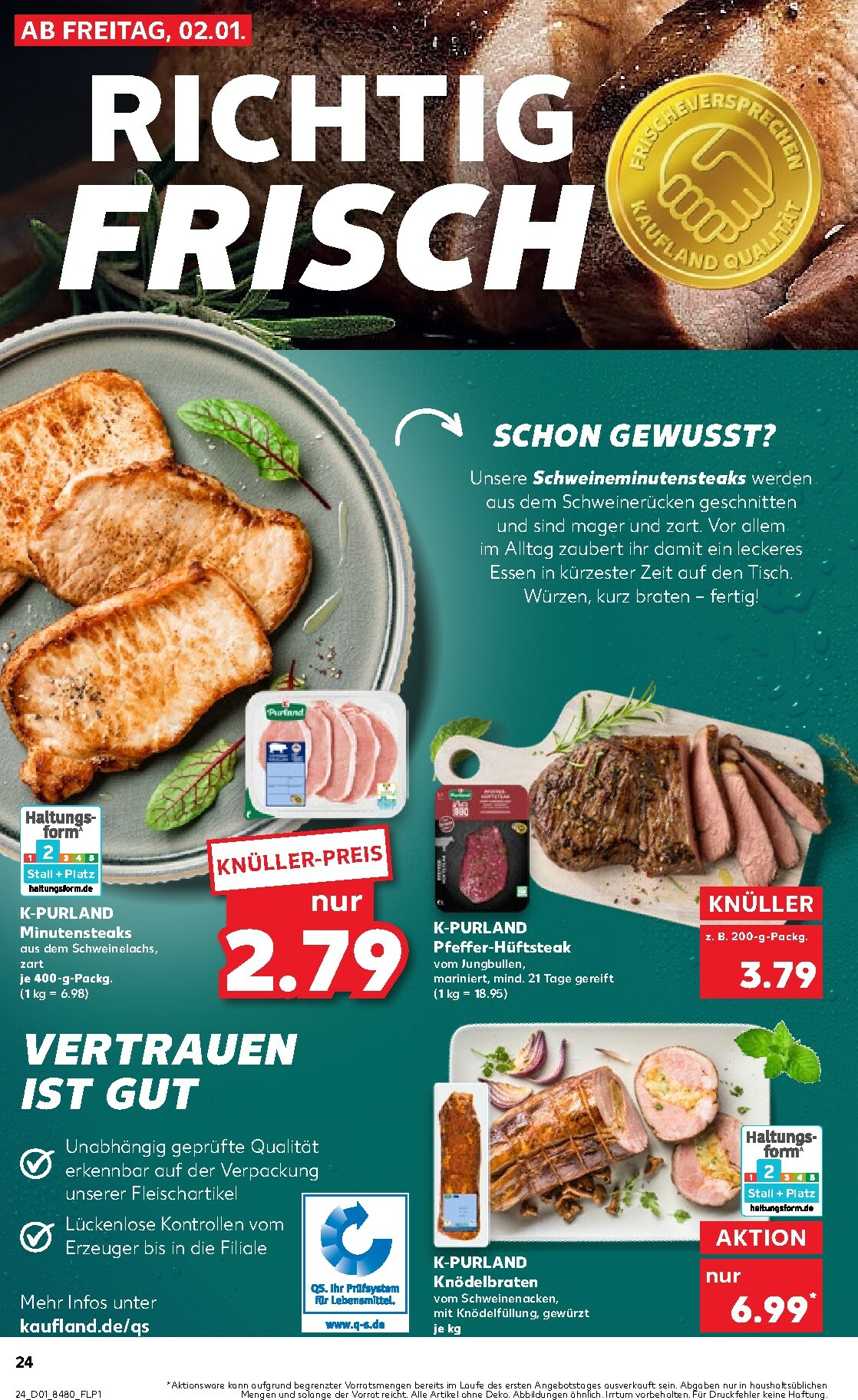 kaufland - Kaufland-Prospekt gültig vom 02.01. bis 07.01. - page: 24