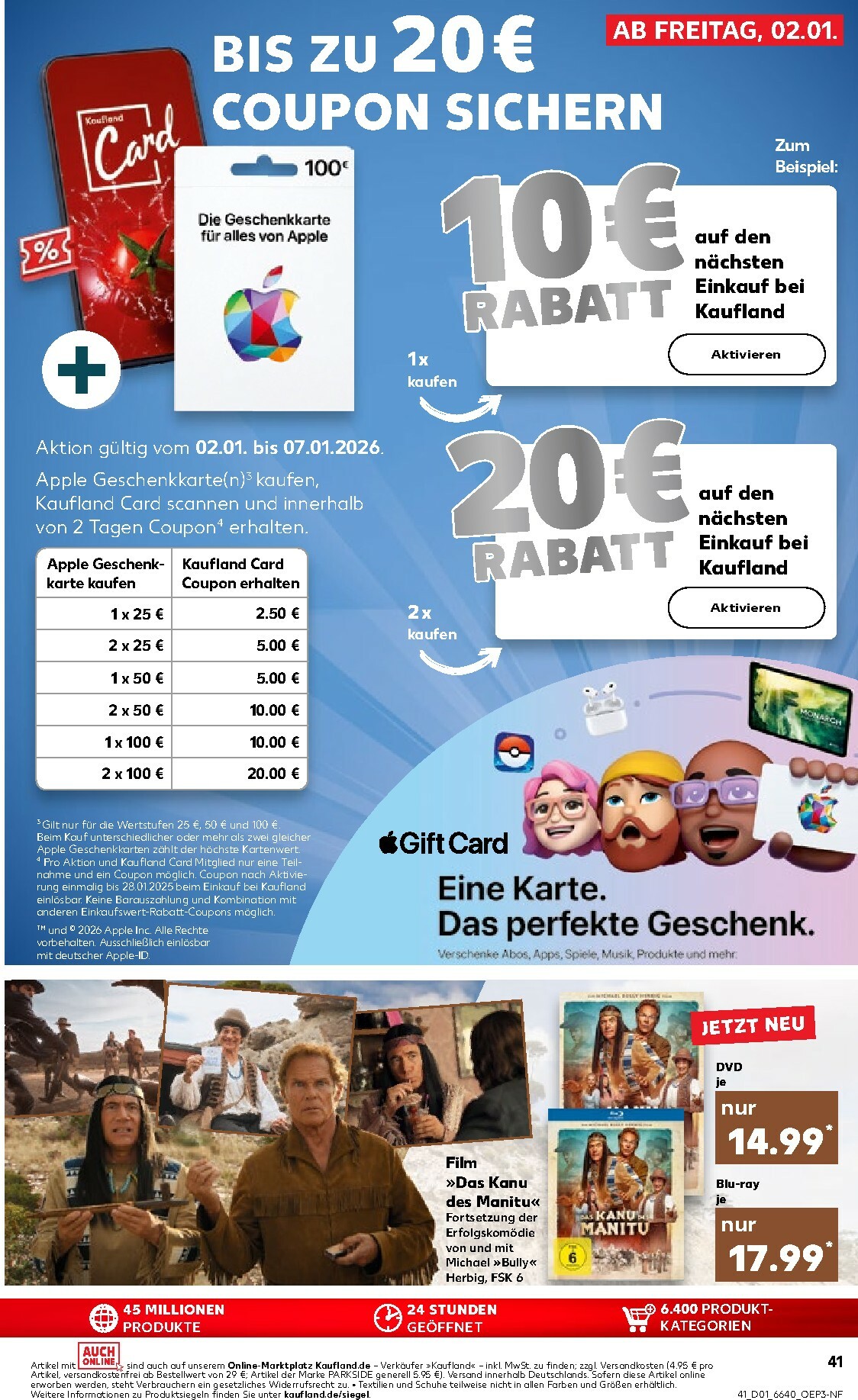 kaufland - Kaufland-Prospekt gültig vom 02.01. bis 07.01. - page: 41