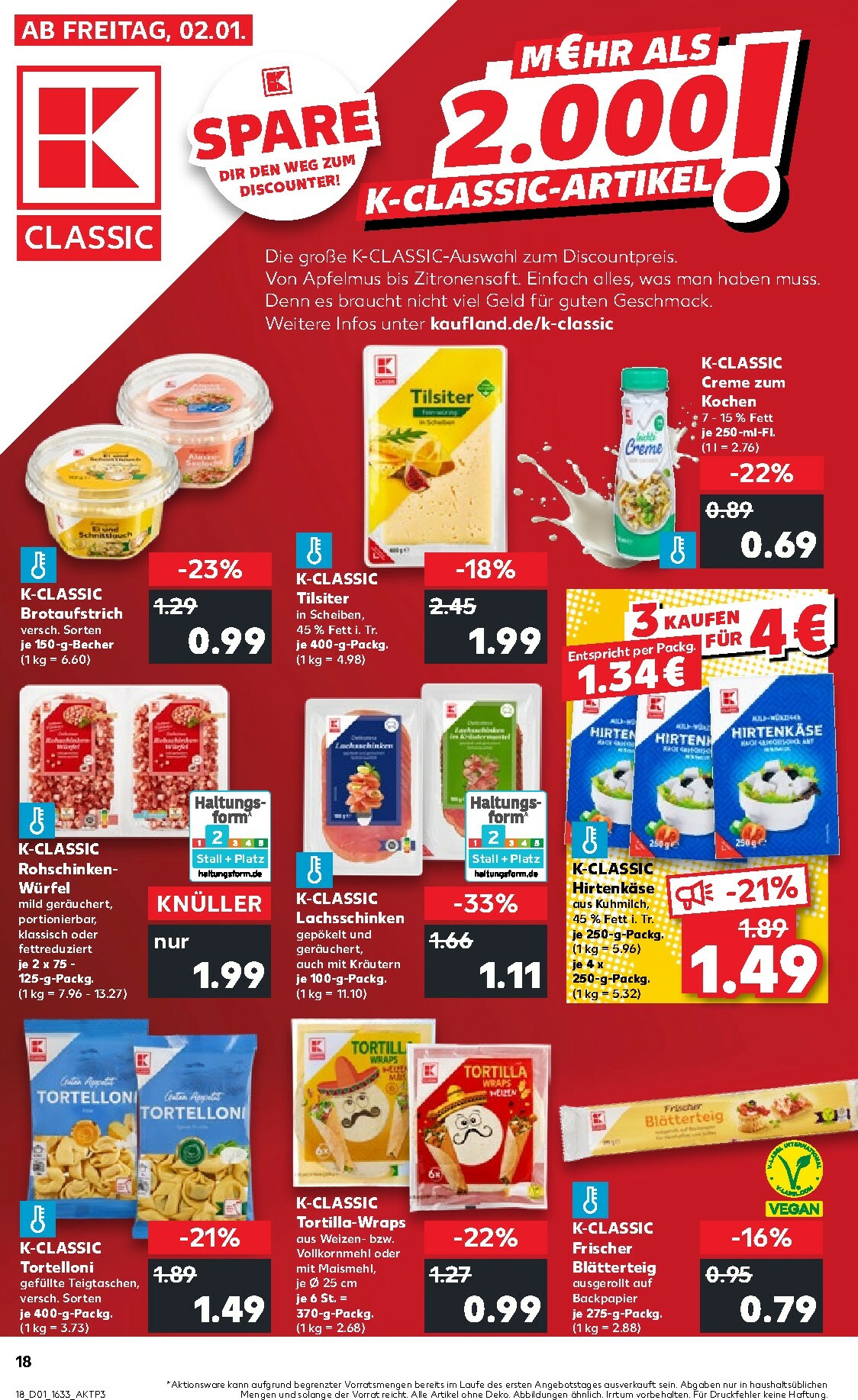 kaufland - Kaufland-Prospekt gültig vom 02.01. bis 07.01. - page: 18