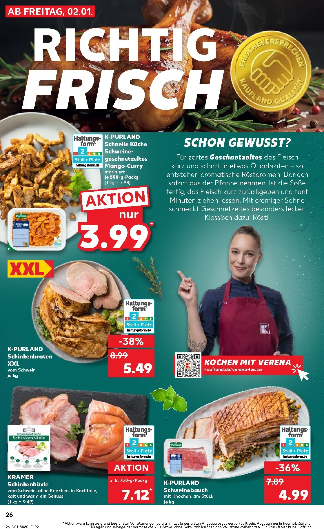 kaufland - Kaufland-Prospekt gültig vom 02.01. bis 07.01. - page: 26