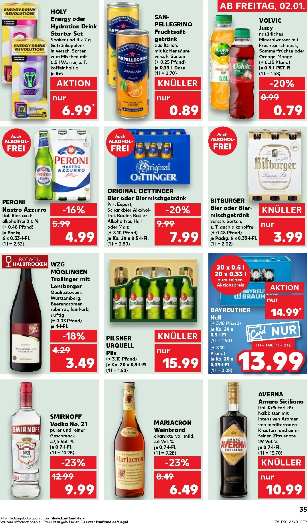 kaufland - Kaufland-Prospekt gültig vom 02.01. bis 07.01. - page: 35