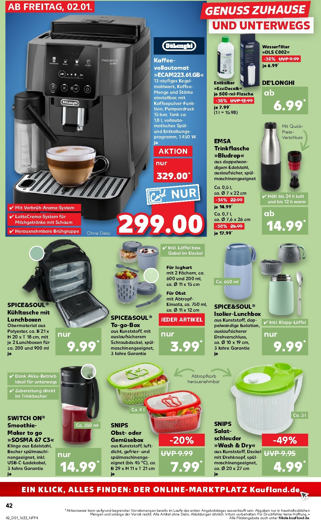 kaufland - Kaufland-Prospekt gültig vom 02.01. bis 07.01. - page: 42