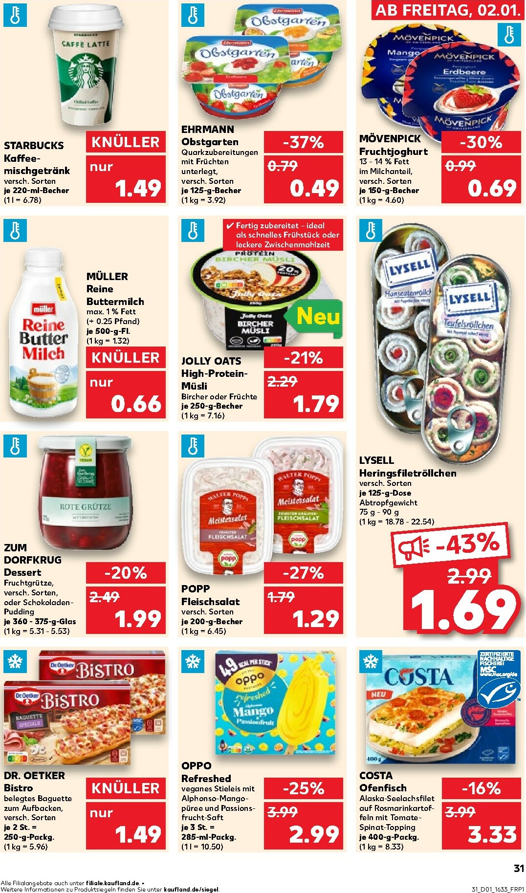 kaufland - Kaufland-Prospekt gültig vom 02.01. bis 07.01. - page: 31