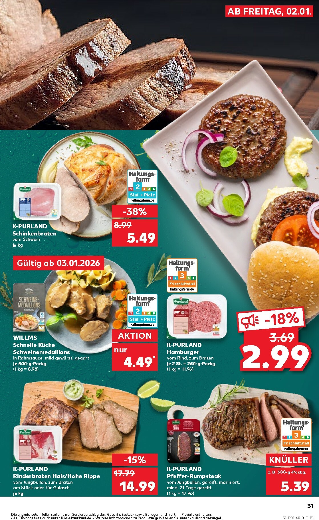 kaufland - Kaufland - Wochenstart-Prospekt gültig vom 05.01. bis 07.01. - page: 31