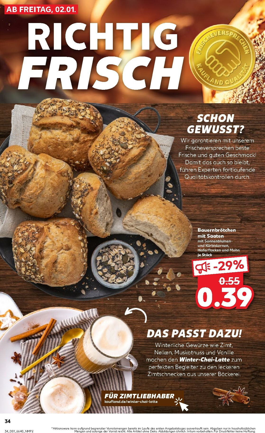 kaufland - Kaufland - Wochenstart-Prospekt gültig vom 05.01. bis 07.01. - page: 34