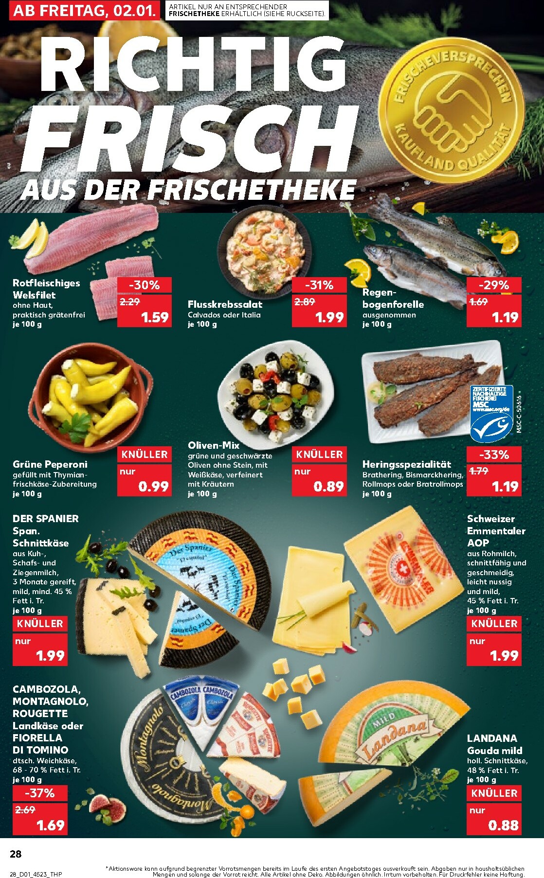 kaufland - Kaufland - Wochenstart-Prospekt gültig vom 05.01. bis 07.01. - page: 28
