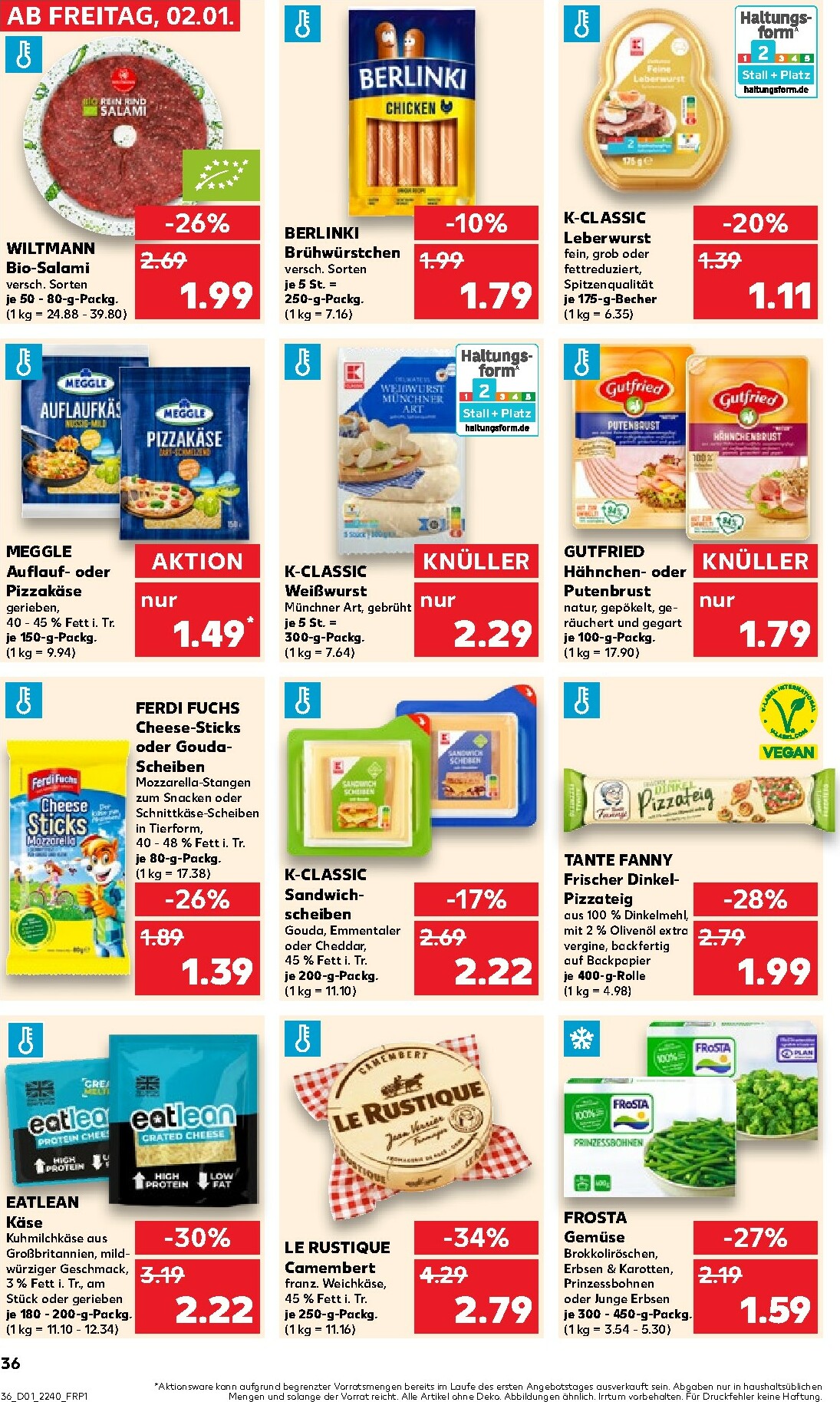 kaufland - Kaufland - Wochenstart-Prospekt gültig vom 05.01. bis 07.01. - page: 36