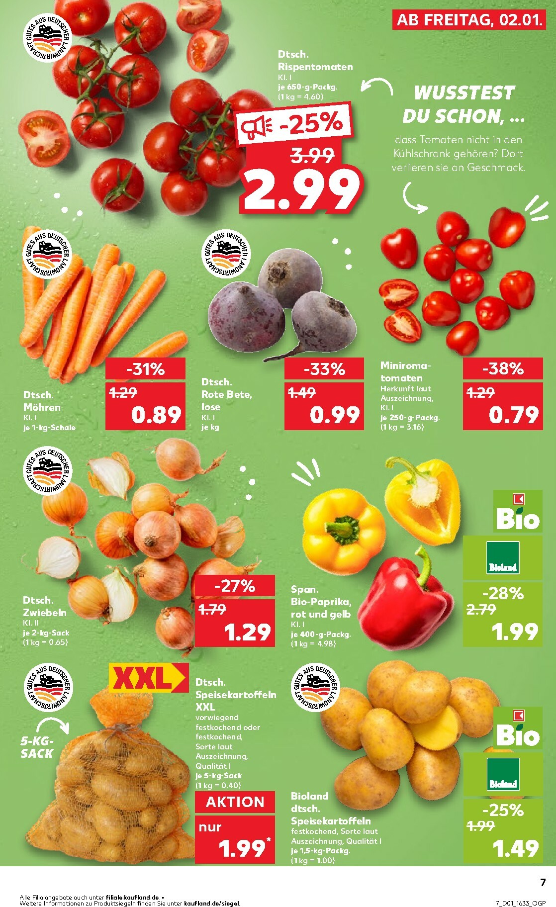 kaufland - Kaufland - Wochenstart-Prospekt gültig vom 05.01. bis 07.01. - page: 7