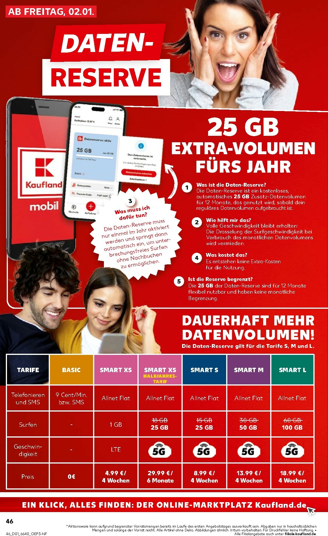 kaufland - Kaufland - Wochenstart-Prospekt gültig vom 05.01. bis 07.01. - page: 46