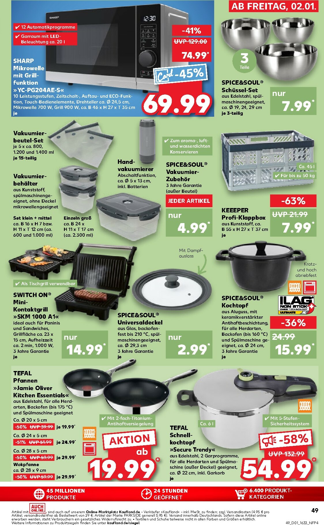 kaufland - Kaufland - Wochenstart-Prospekt gültig vom 05.01. bis 07.01. - page: 49