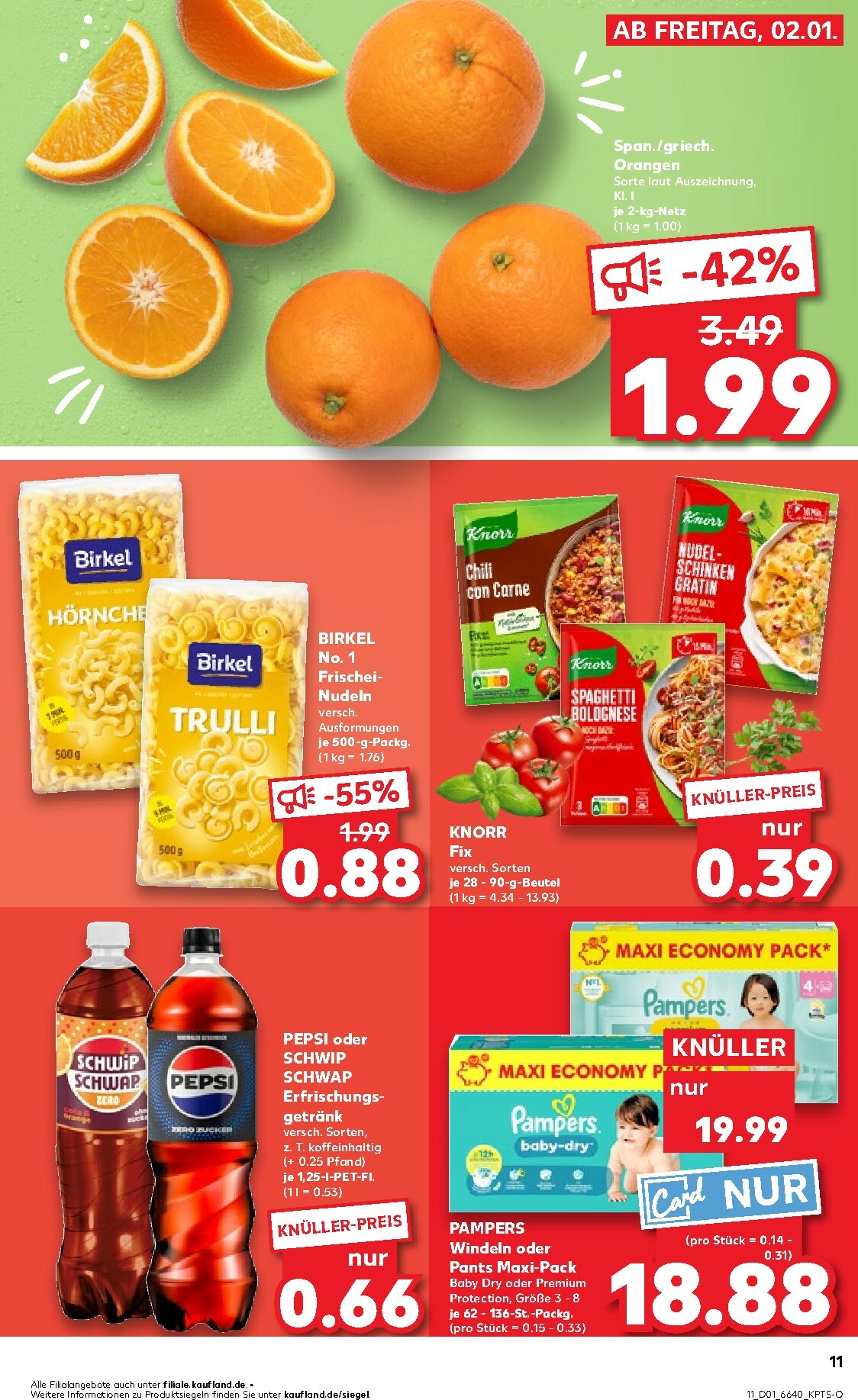 kaufland - Kaufland - Wochenstart-Prospekt gültig vom 05.01. bis 07.01. - page: 11