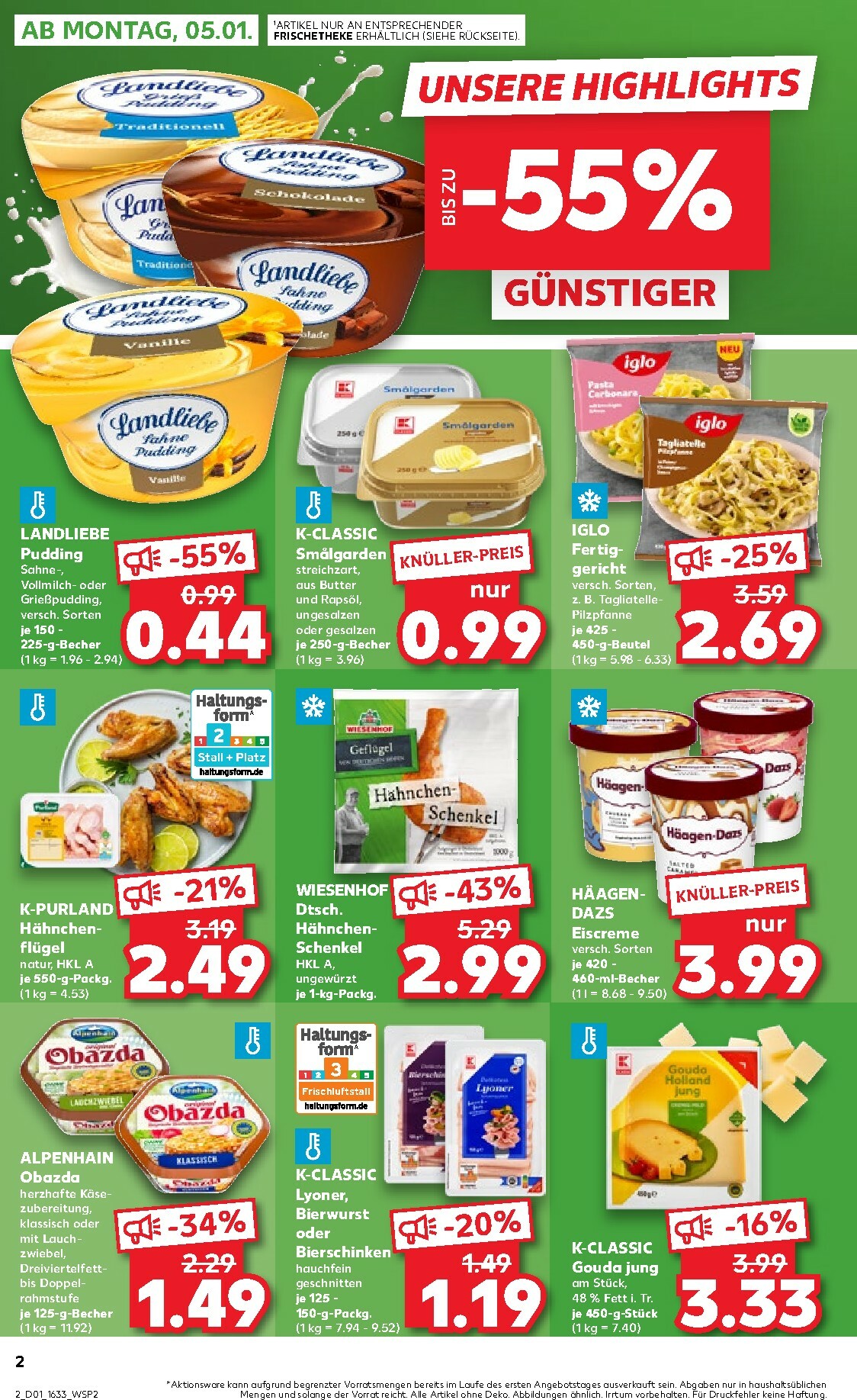 kaufland - Kaufland - Wochenstart-Prospekt gültig vom 05.01. bis 07.01. - page: 2