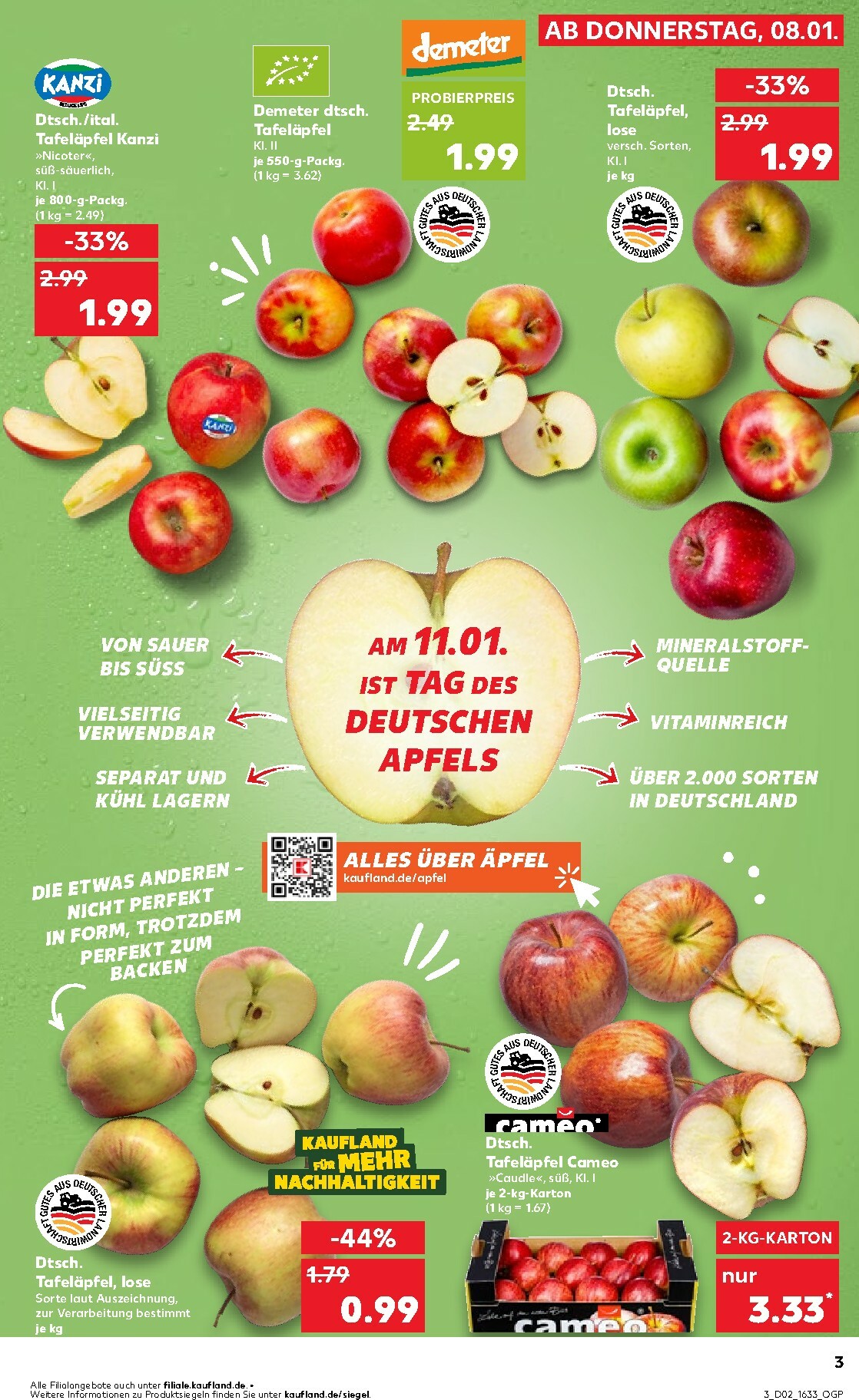 kaufland - Kaufland-Prospekt gültig vom 08.01. bis 14.01. - page: 3