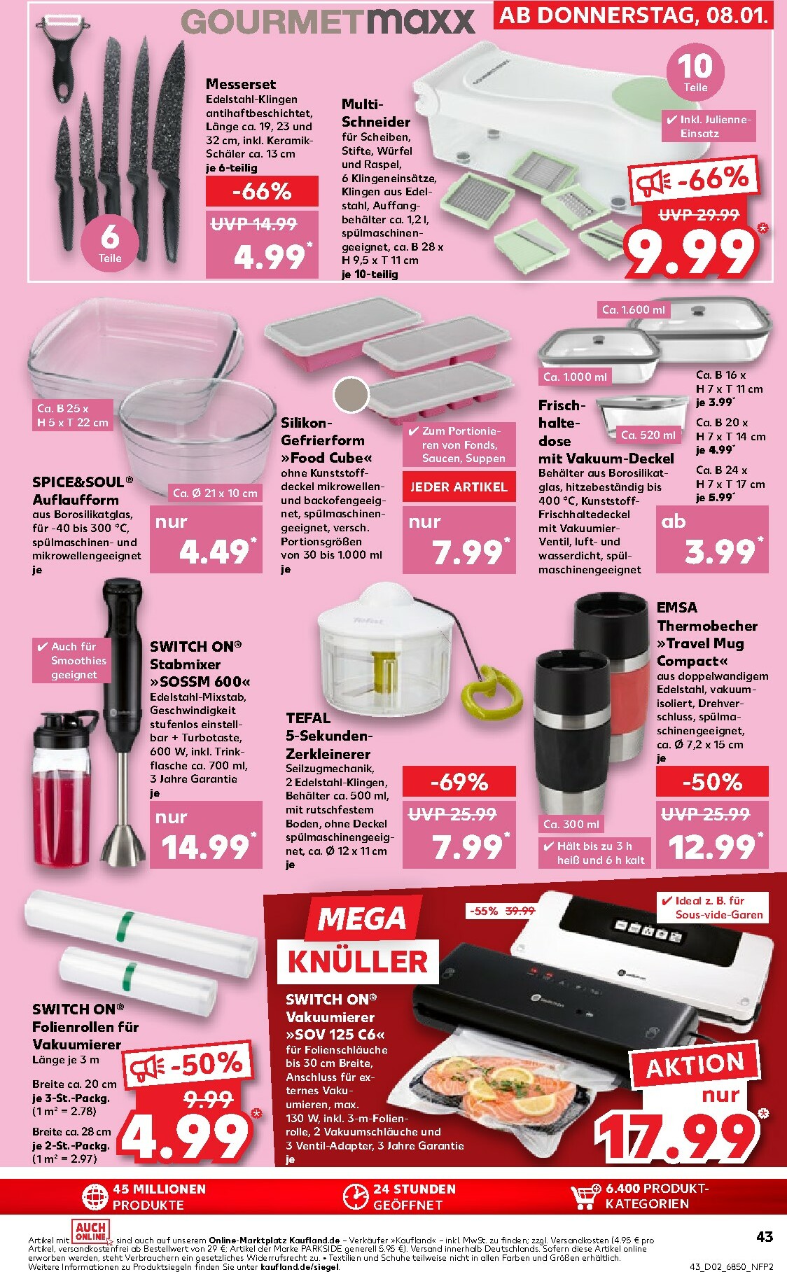 kaufland - Kaufland-Prospekt gültig vom 08.01. bis 14.01. - page: 43