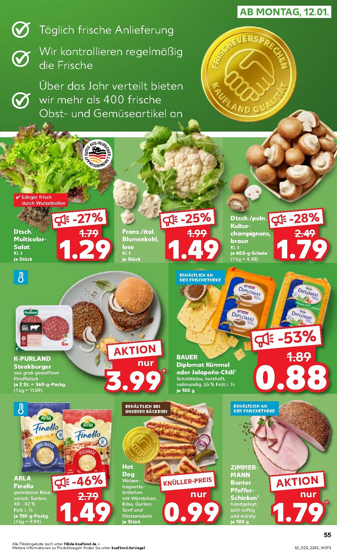 kaufland - Kaufland-Prospekt gültig vom 08.01. bis 14.01. - page: 55