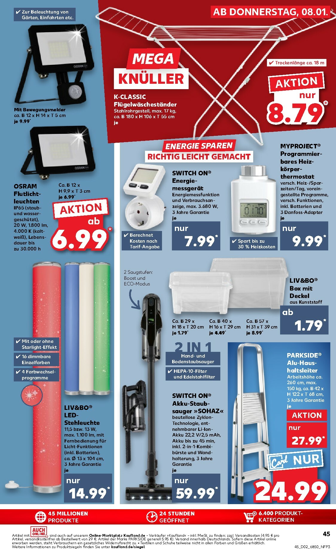 kaufland - Kaufland-Prospekt gültig vom 08.01. bis 14.01. - page: 45