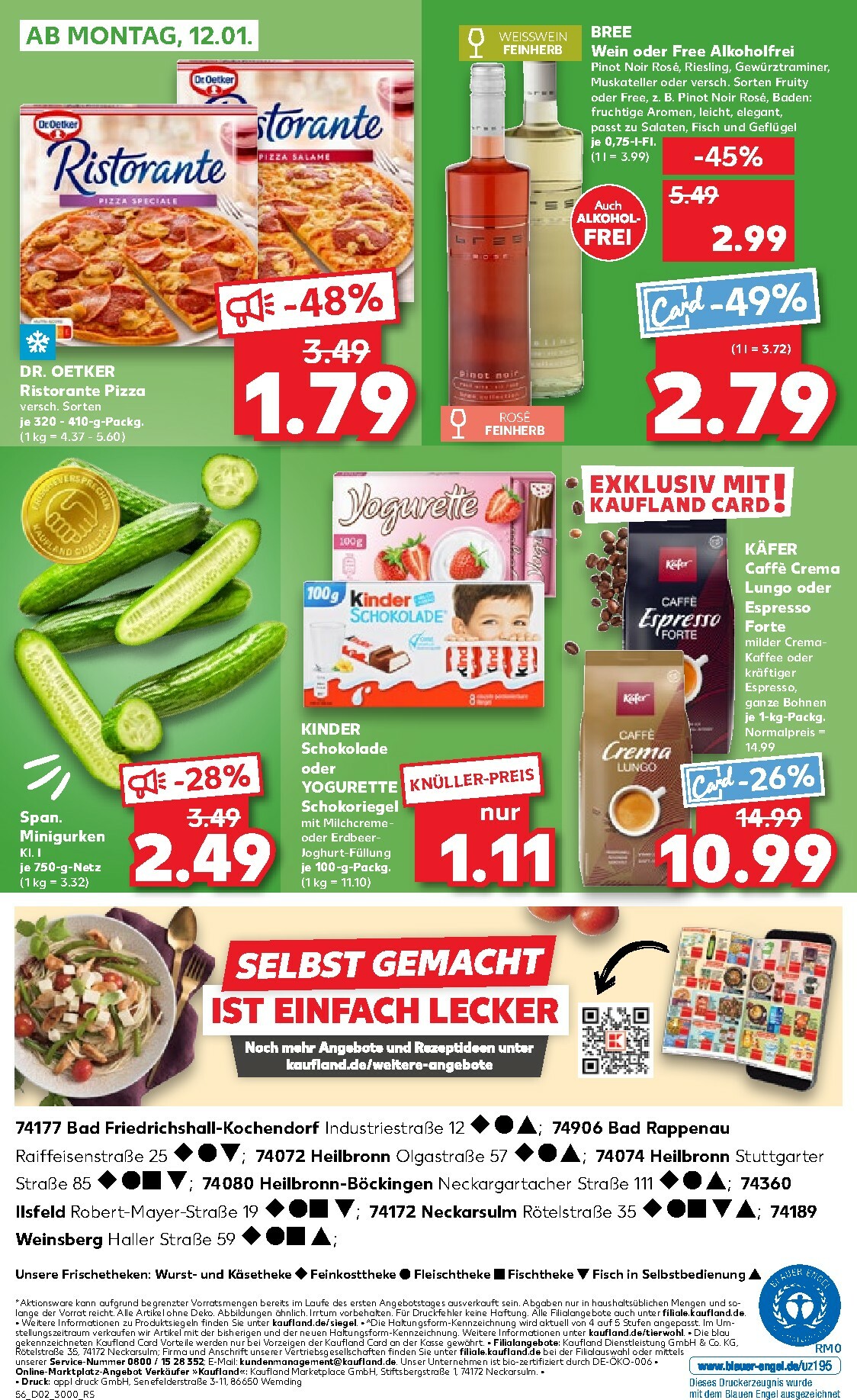 kaufland - Kaufland-Prospekt gültig vom 08.01. bis 14.01. - page: 56