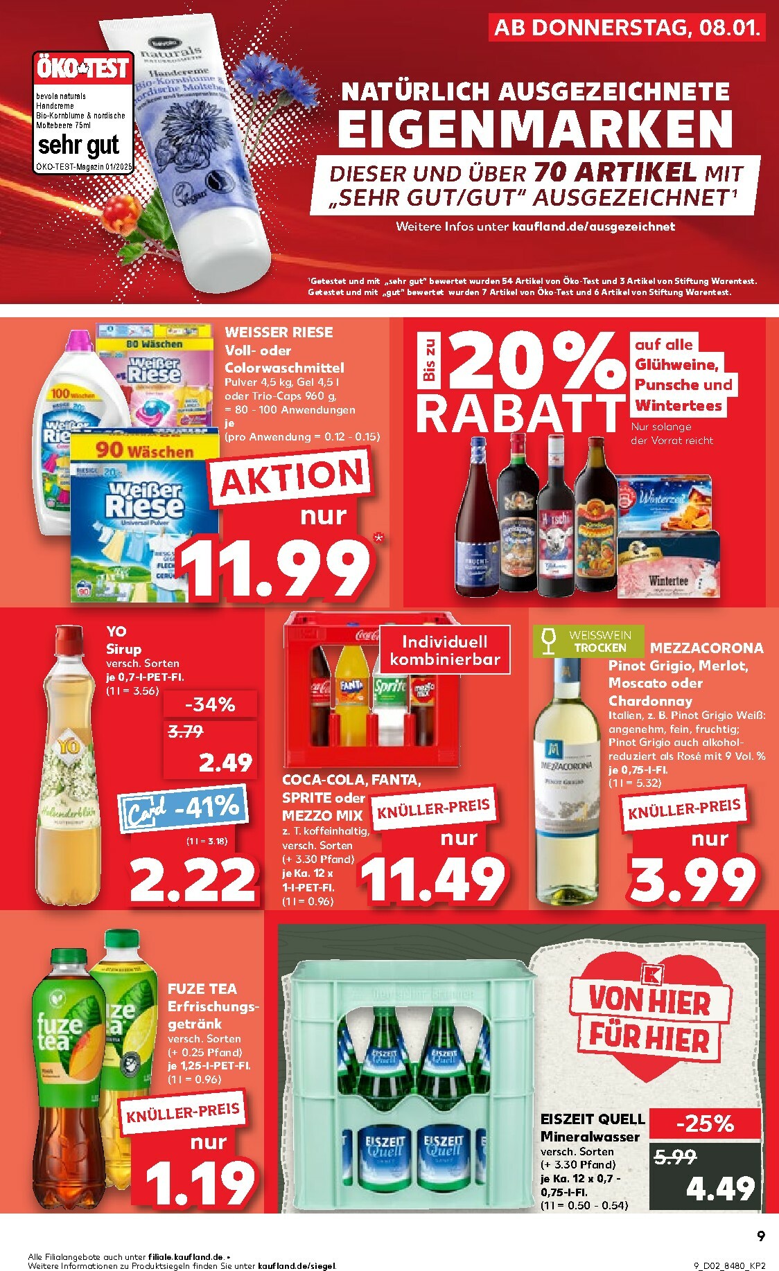 kaufland - Kaufland-Prospekt gültig vom 08.01. bis 14.01. - page: 9