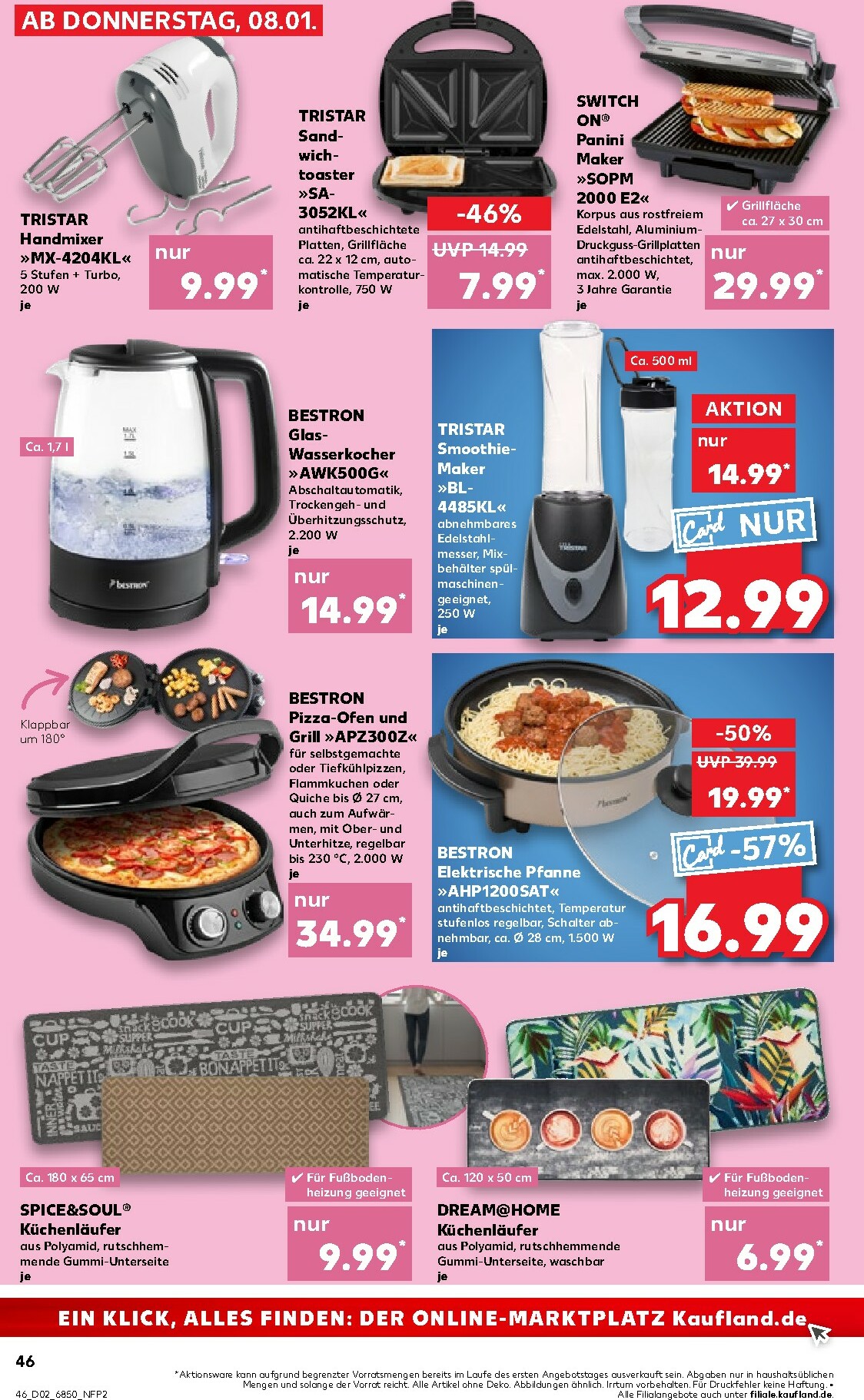 kaufland - Kaufland - Wochenstart-Prospekt gültig vom 12.01. bis 14.01. - page: 46