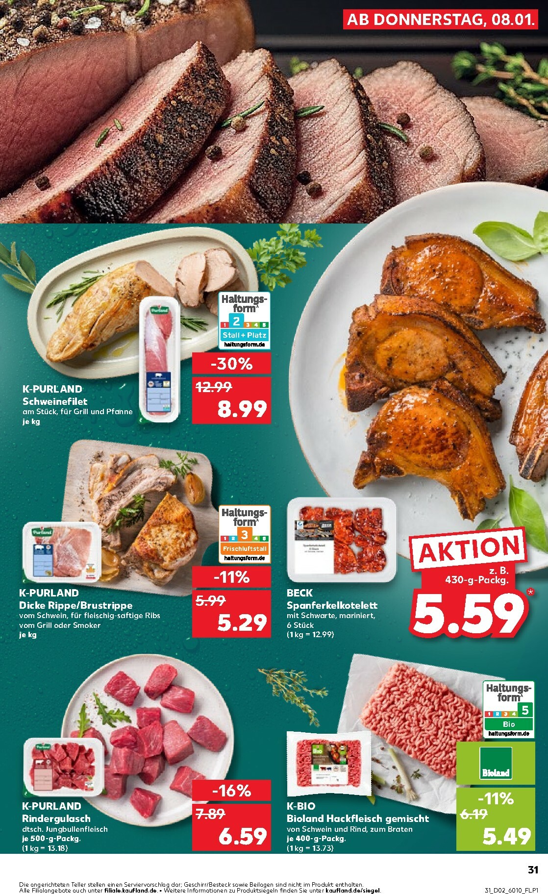 kaufland - Kaufland - Wochenstart-Prospekt gültig vom 12.01. bis 14.01. - page: 31