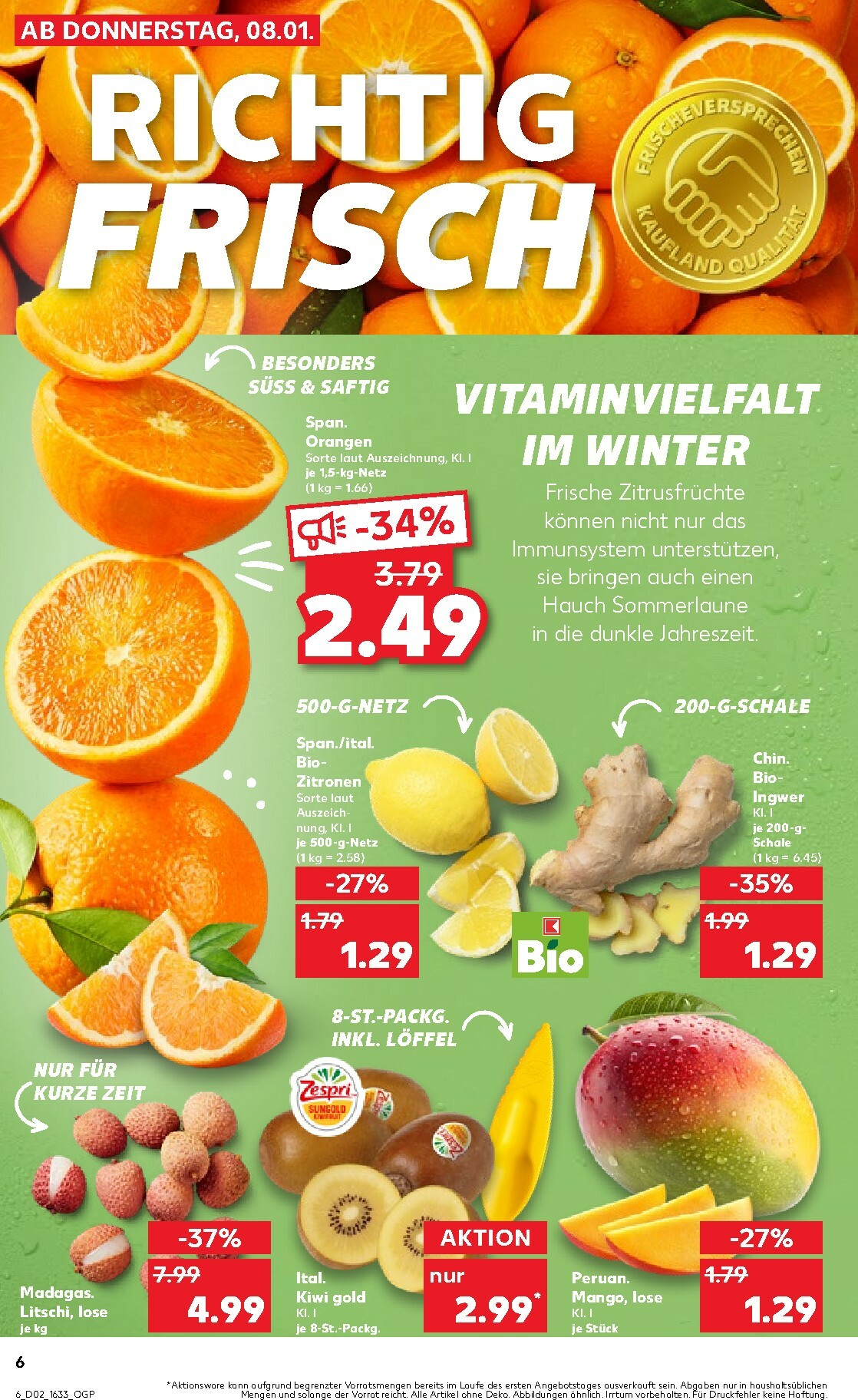 kaufland - Kaufland - Wochenstart-Prospekt gültig vom 12.01. bis 14.01. - page: 6