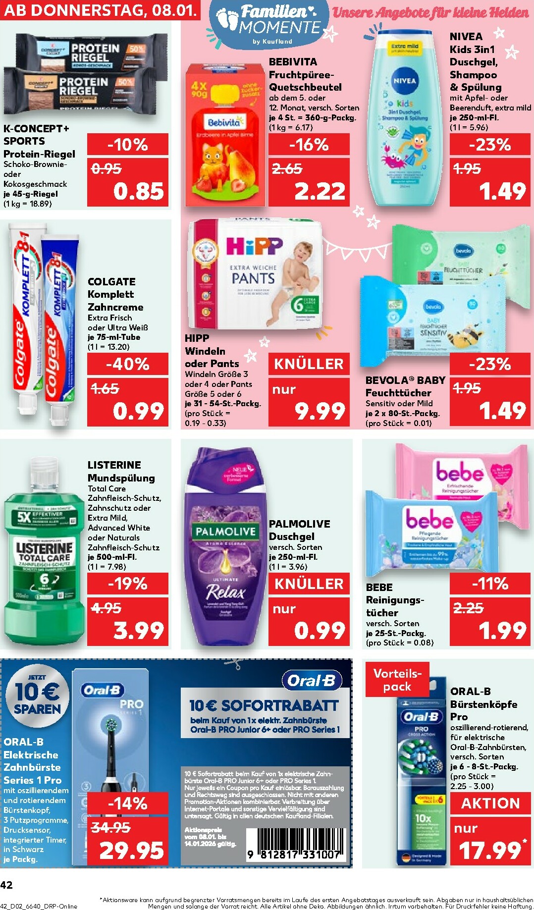kaufland - Kaufland - Wochenstart-Prospekt gültig vom 12.01. bis 14.01. - page: 42
