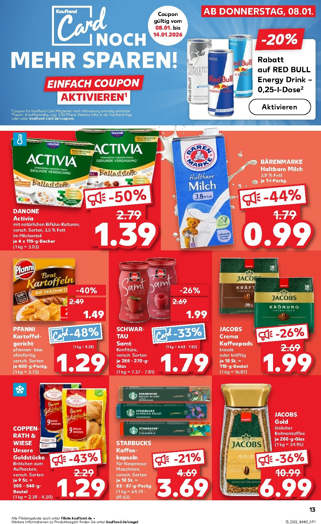 kaufland - Kaufland - Wochenstart-Prospekt gültig vom 12.01. bis 14.01. - page: 13