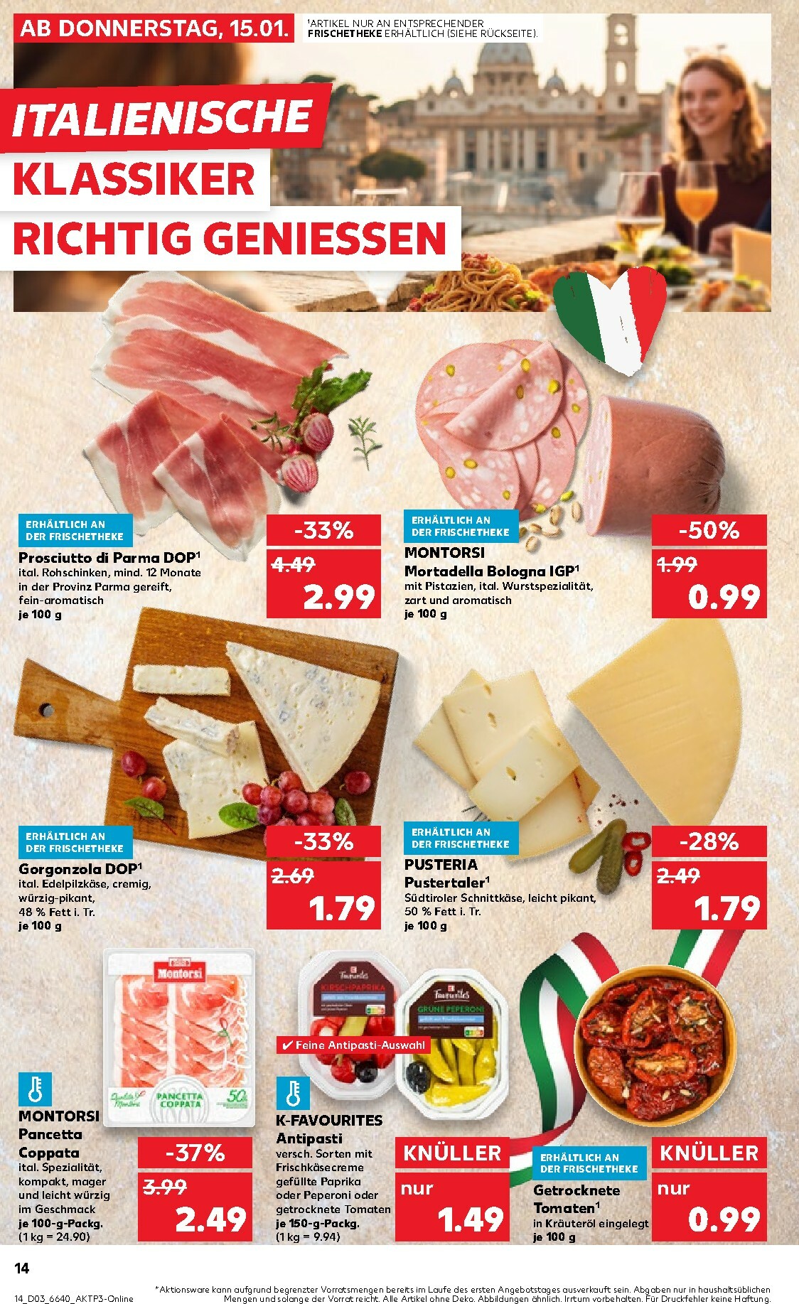 kaufland - Kaufland-Prospekt gültig vom 15.01. bis 21.01. - page: 14