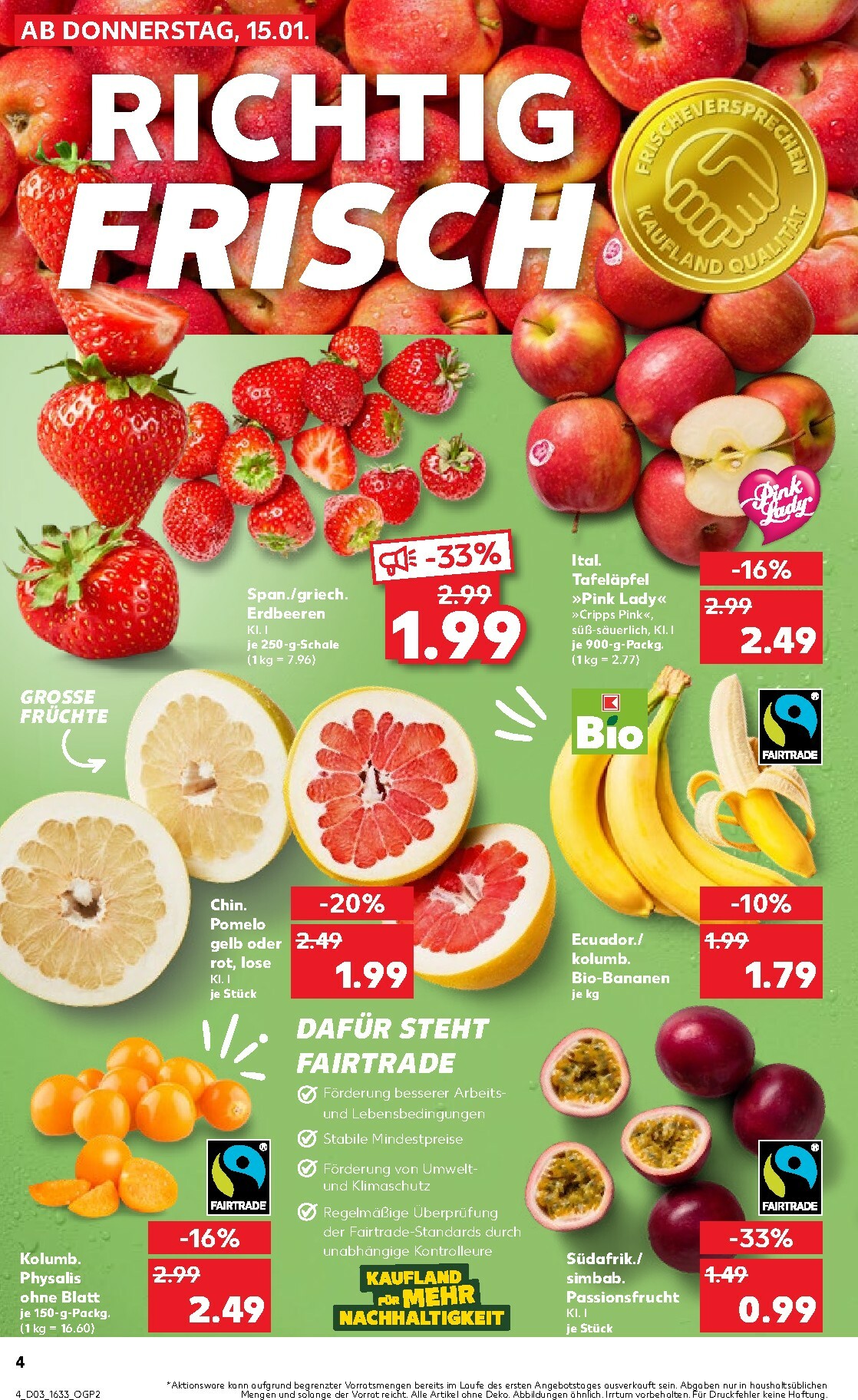 kaufland - Kaufland-Prospekt gültig vom 15.01. bis 21.01. - page: 4