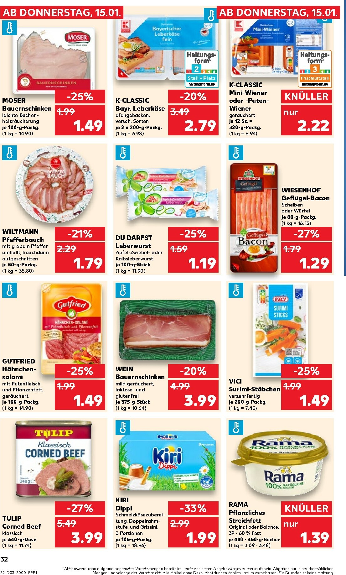 kaufland - Kaufland-Prospekt gültig vom 15.01. bis 21.01. - page: 32