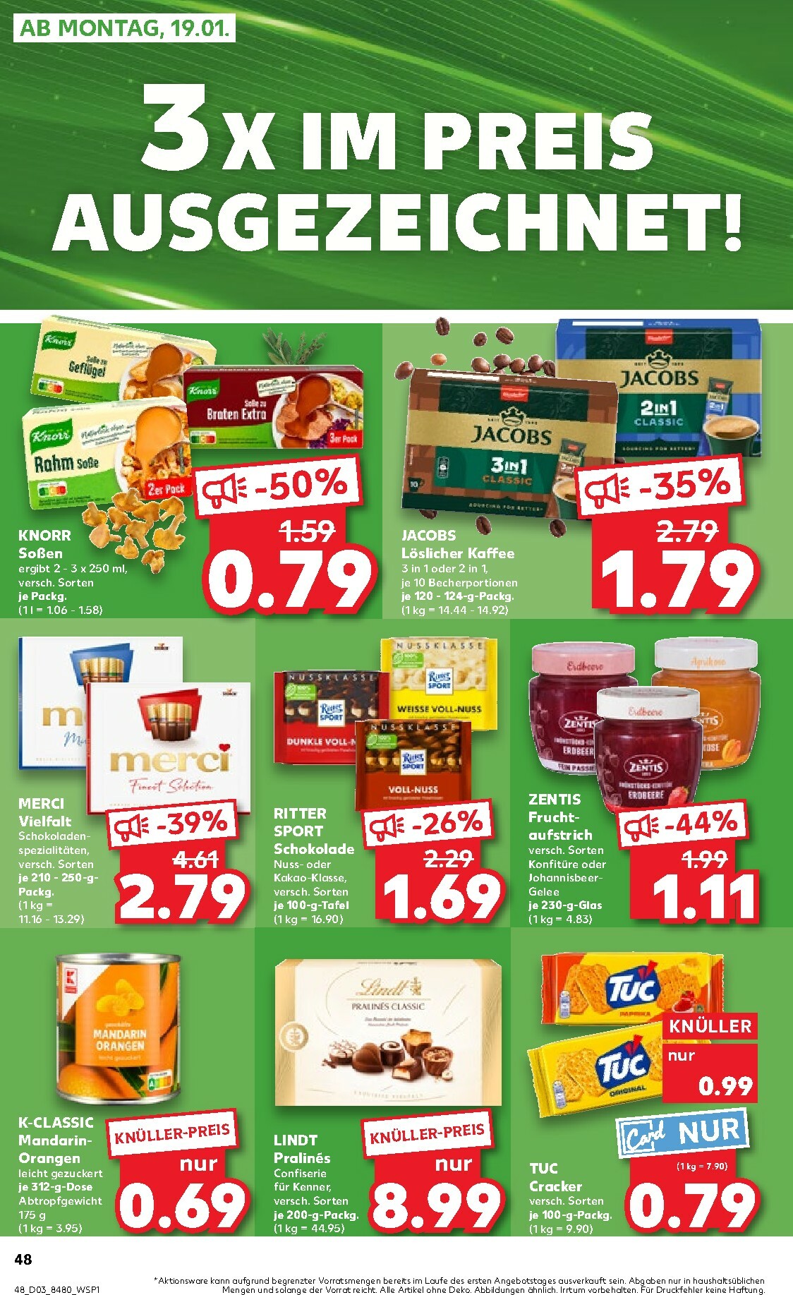 kaufland - Kaufland-Prospekt gültig vom 15.01. bis 21.01. - page: 48