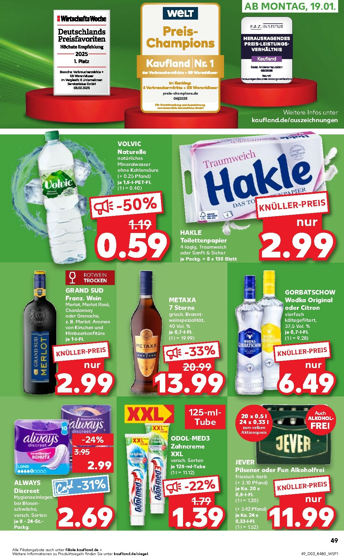 kaufland - Kaufland-Prospekt gültig vom 15.01. bis 21.01. - page: 49