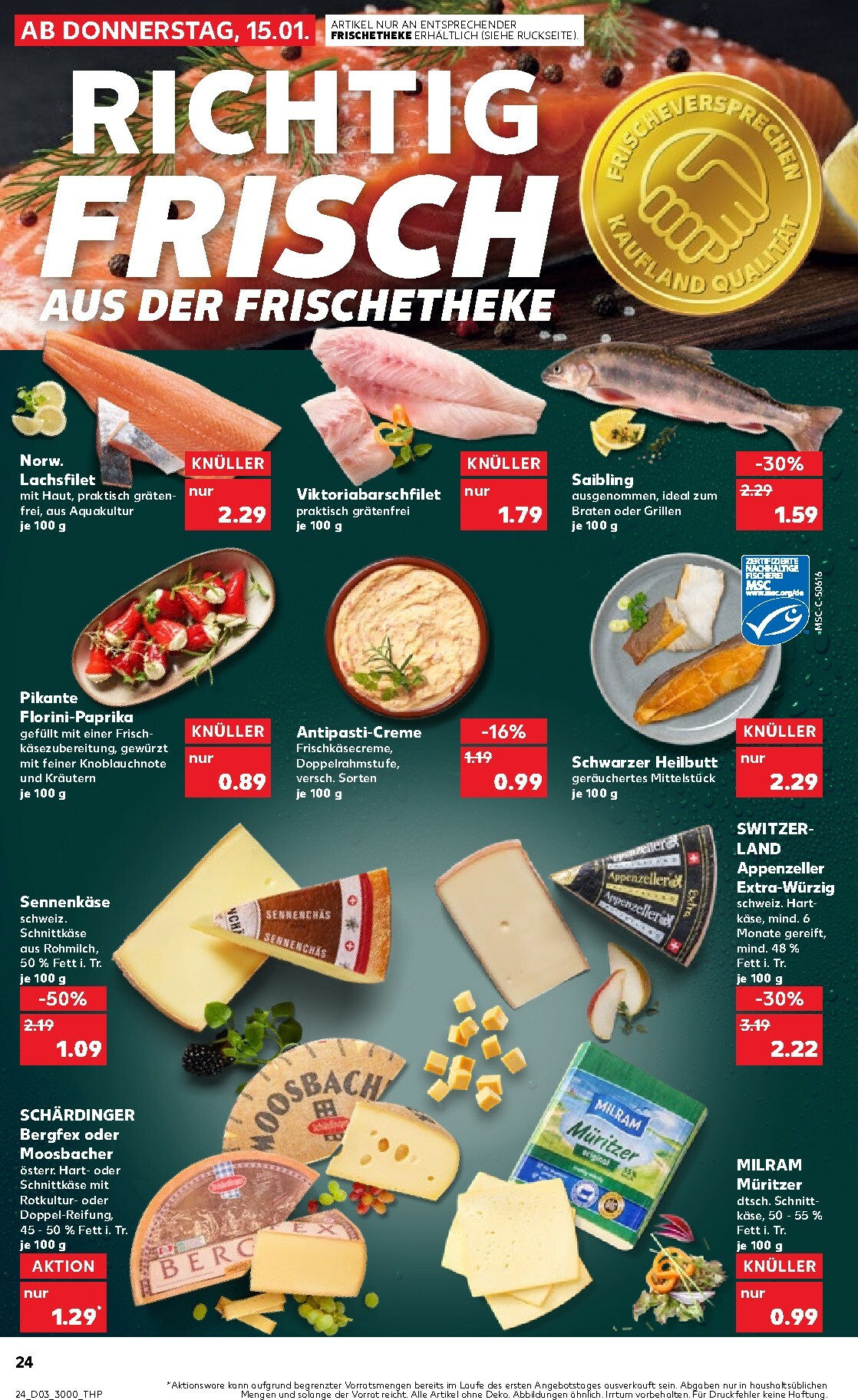 kaufland - Kaufland-Prospekt gültig vom 15.01. bis 21.01. - page: 24